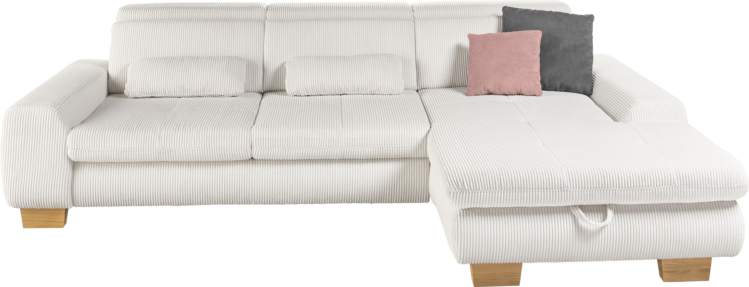 set one by Musterring Ecksofa "SO 3400, Cord, Sitzhöhe 47cm oder 49cm, inkl günstig online kaufen