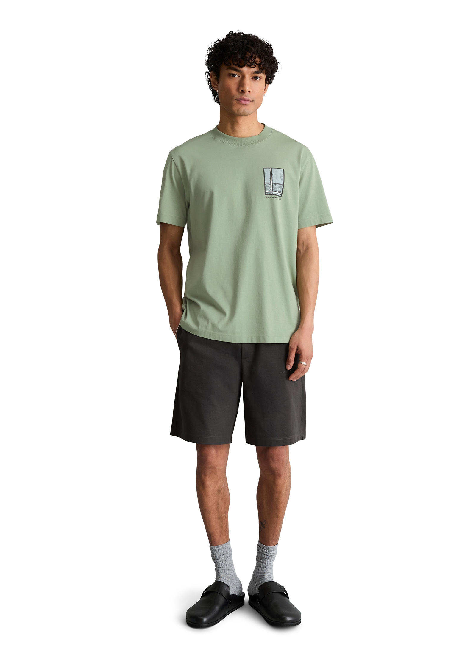 Marc O'Polo DENIM T-Shirt »mit großem Rückenprint«