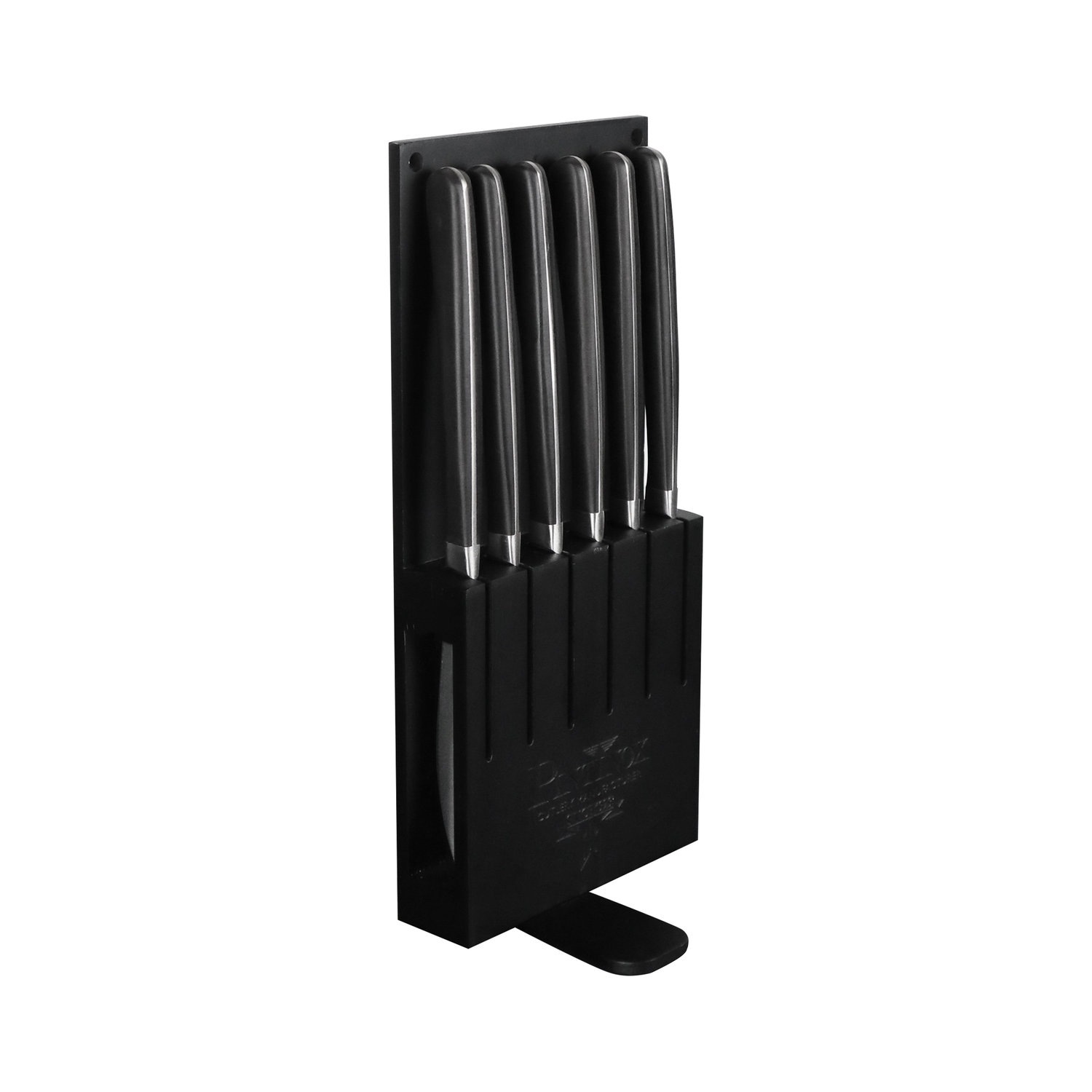 PINTINOX Steakmesser "KOBE mit Sägeschliff, im 6er Set mit Halter"