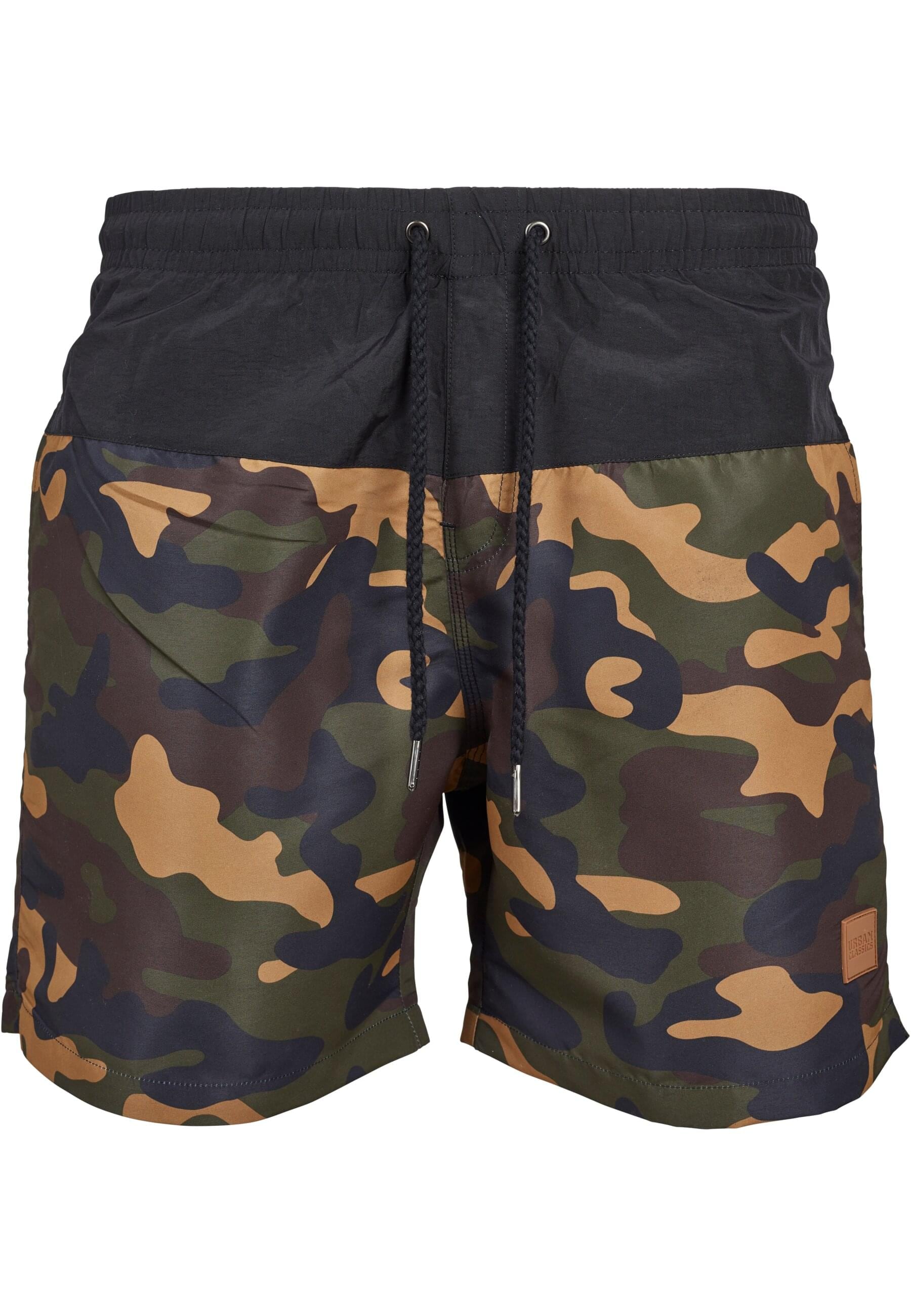 URBAN CLASSICS Badeshorts "Urban Classics Herren Block Swim Shorts"