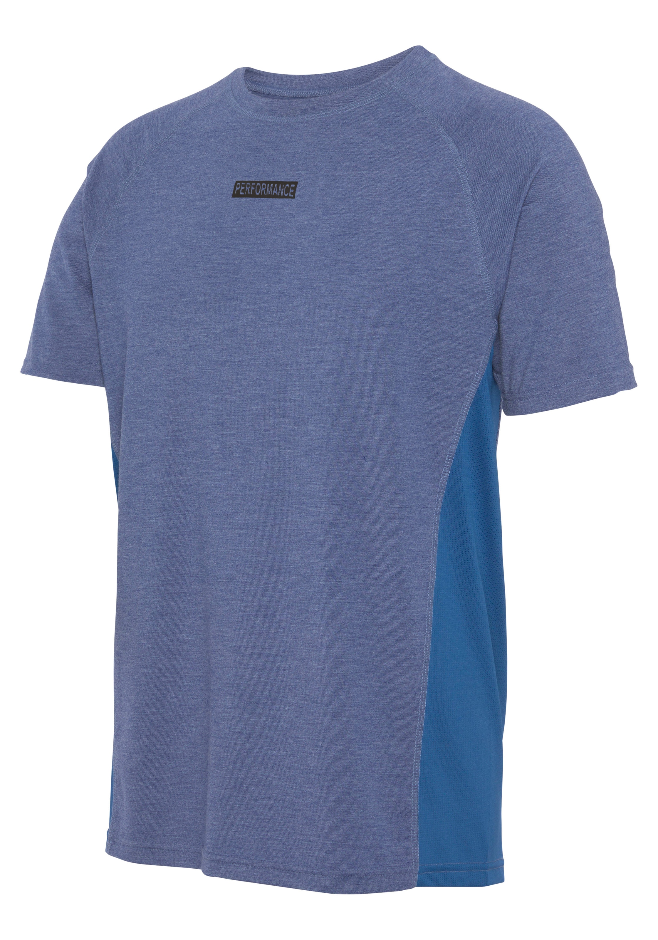 AUTHENTIC LE JOGGER T-Shirt, mit seitlichen Mesh