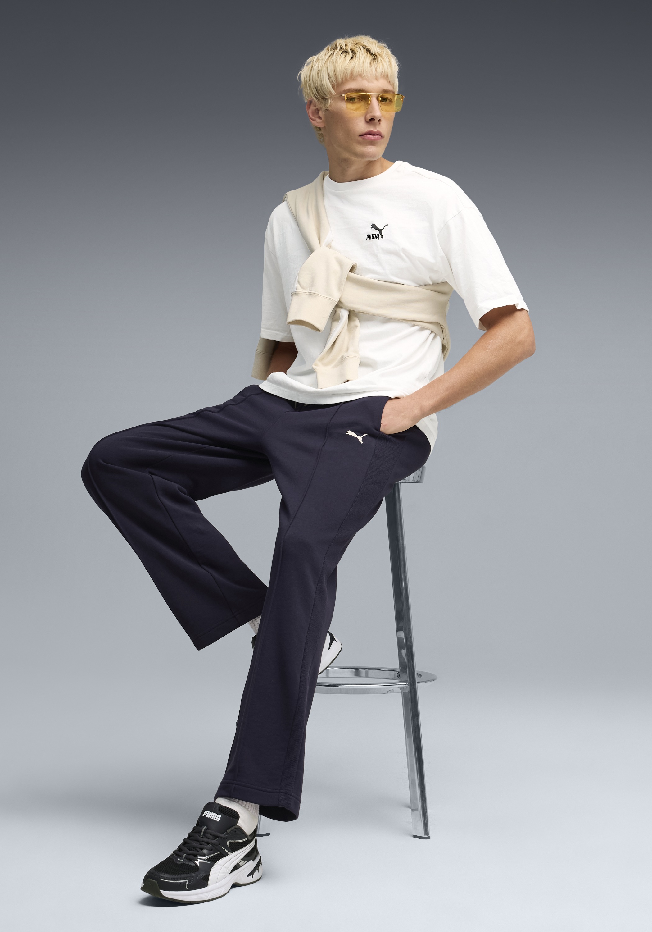 Puma Class Relaxed Pinnacle Track Pants TR New Navy XL 6