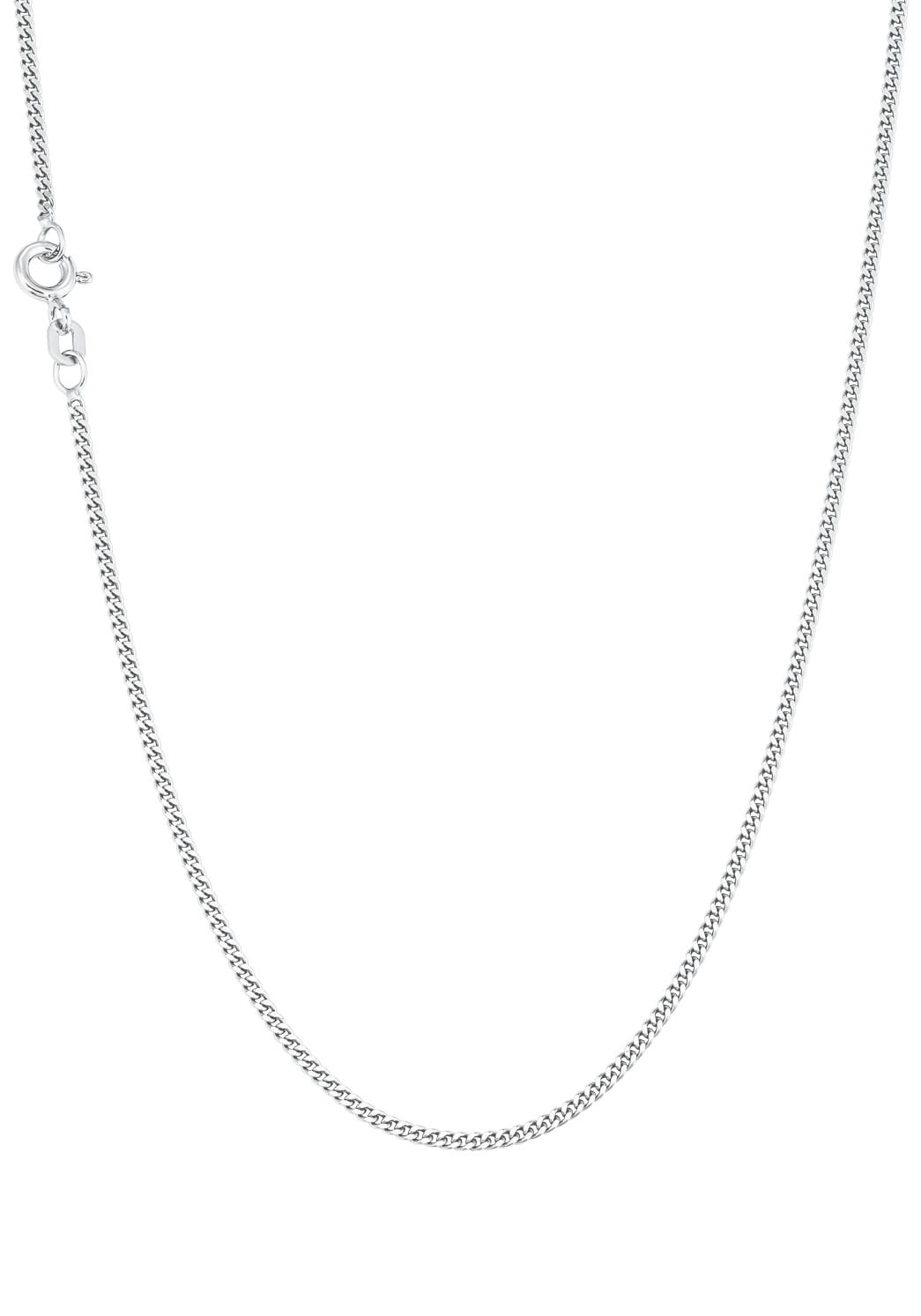 Collierkettchen AMOR "Panzerkettengliederung", silber (silberfarben), Halsketten, Damen, Silber 925 (Sterlingsilber), L: 50, Made in Germany 4
