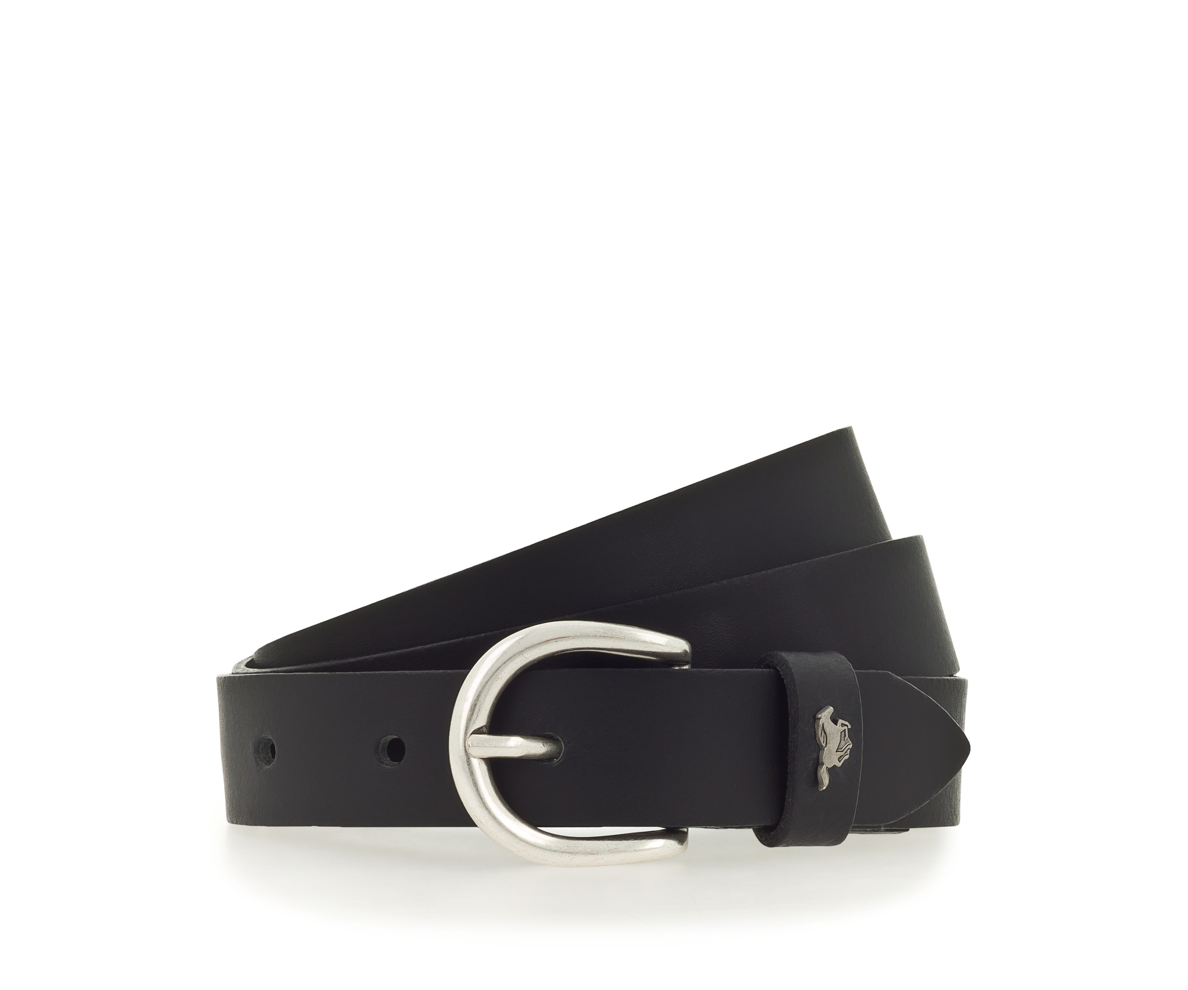 MUSTANG Ledergürtel, Pull-Up-Leder mit Vintagecharakter, in schmaler Form, günstig online kaufen