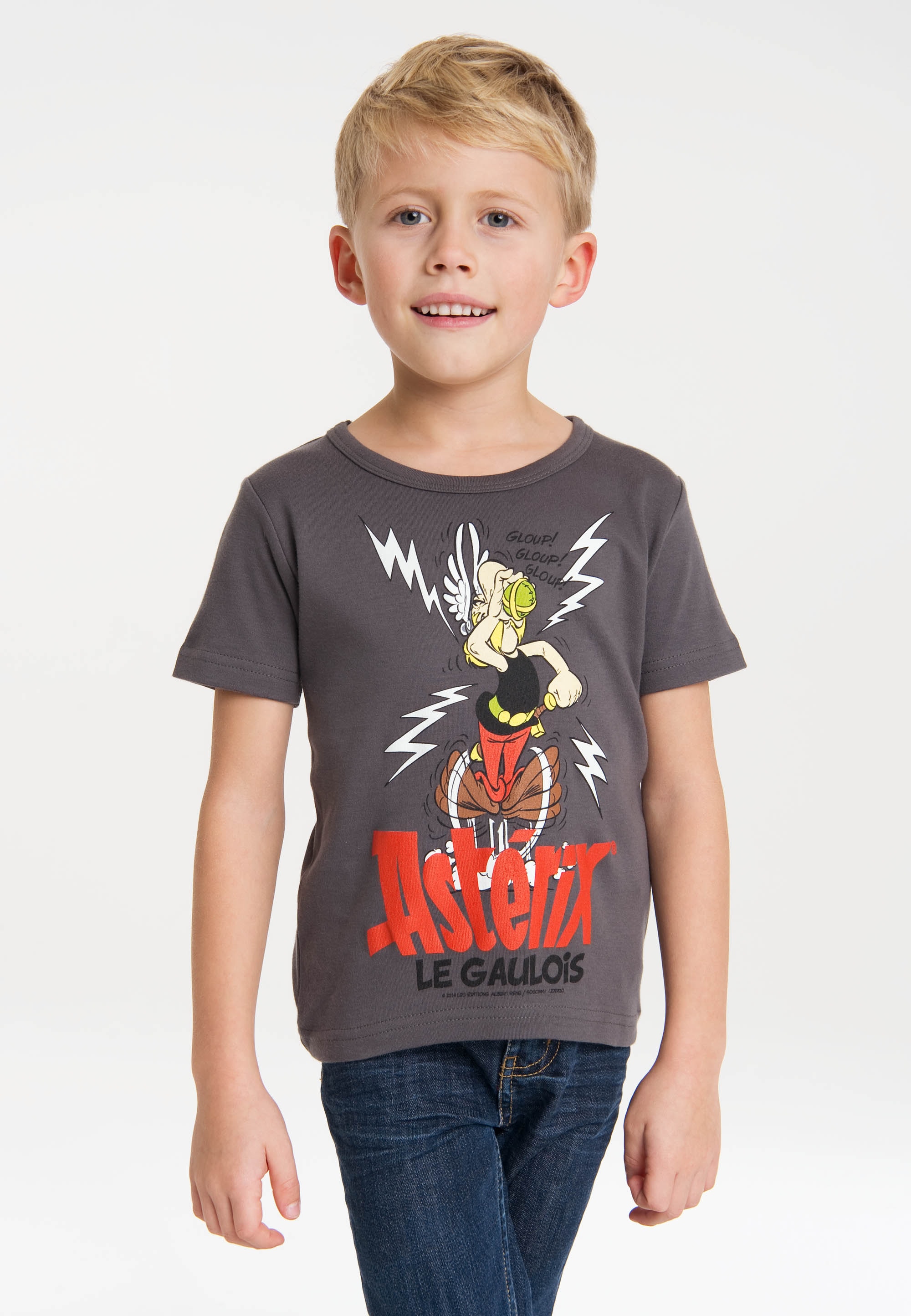 LOGOSHIRT T-Shirt "Asterix Der Gallier" mit Frontdruck