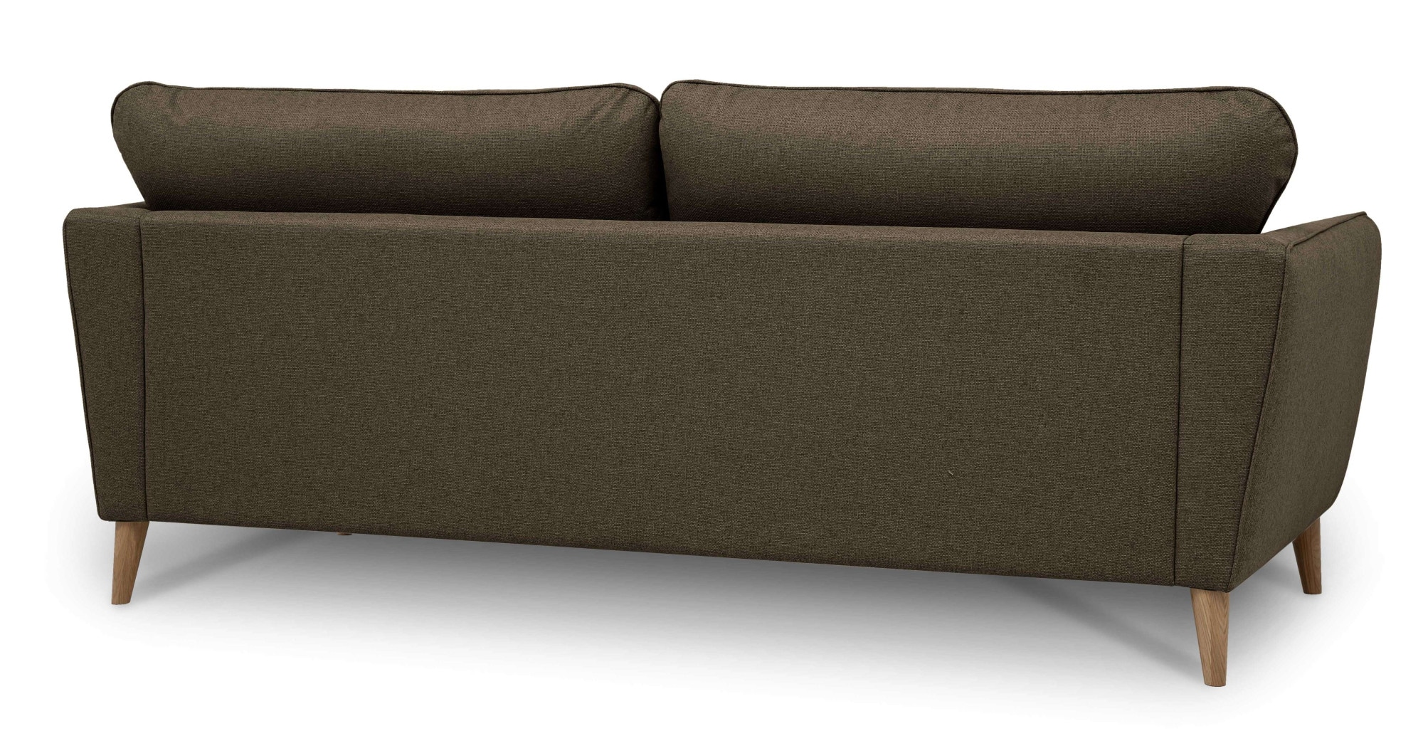Home affaire 3-Sitzer »MARSEILLE Sofa 206 cm«, mit Massivholzbeinen aus Eiche, verschiedene Bezüge und Farbvarianten