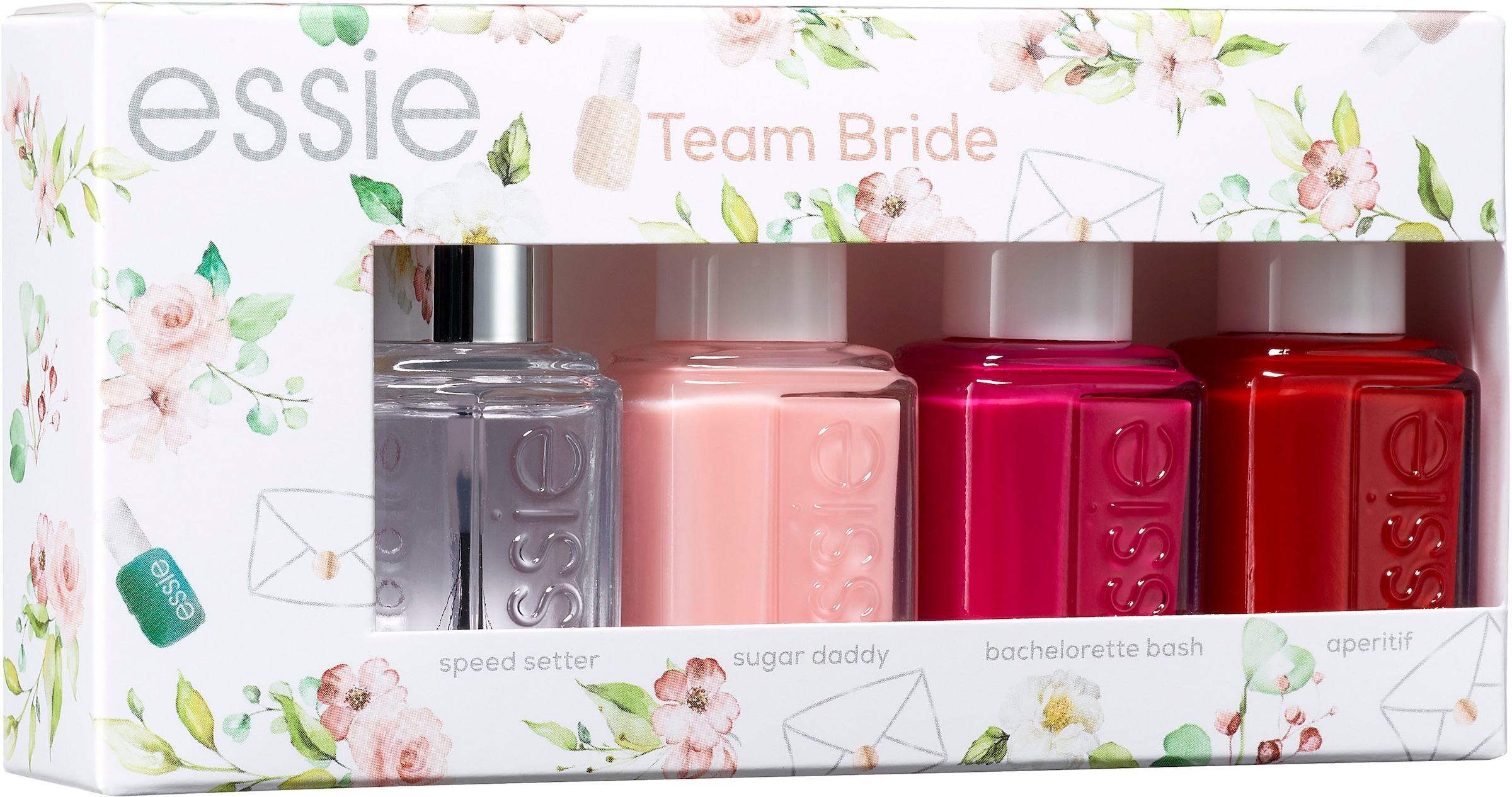essie Nagellack-Set »Bride Set Team Bride«, (Set, 4 tlg.) online bestellen  | BAUR