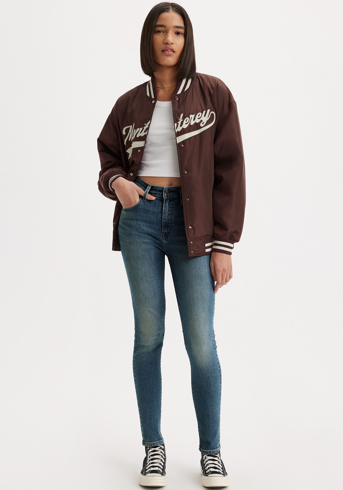 Levi's® Skinny-fit-Jeans »721 High rise skinny«, mit hohem Bund