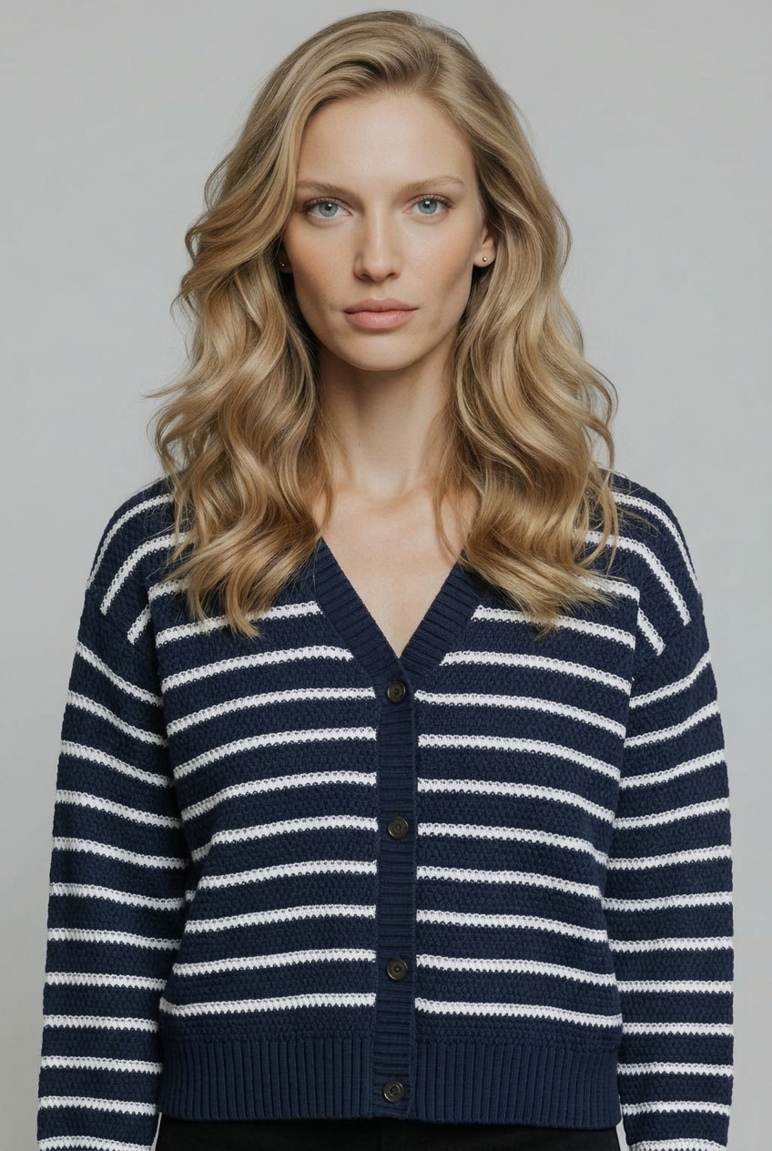 Levi's® Cardigan »SNOWFLAKE CARDIGAN« gestreift, mit Knopfleiste