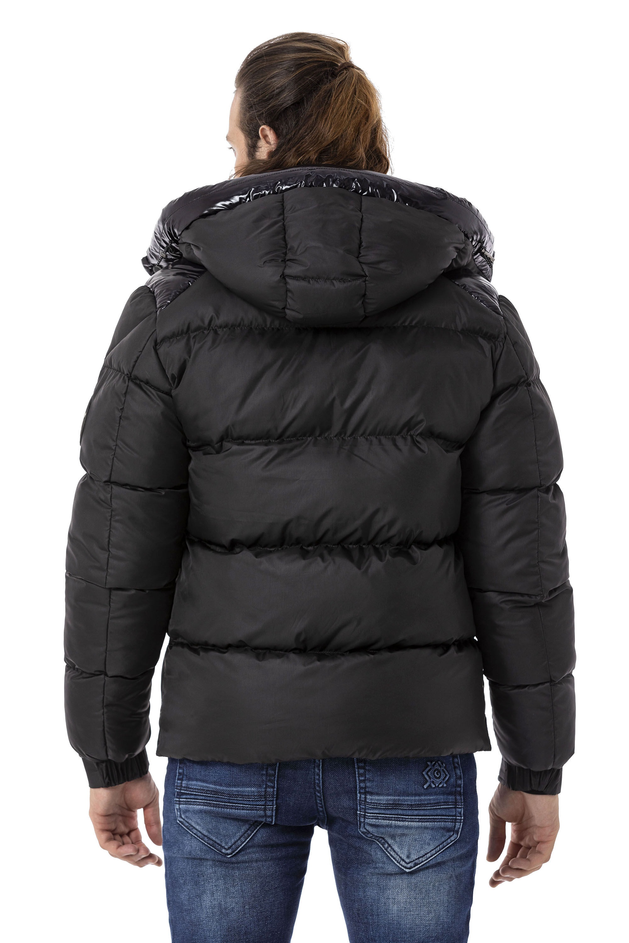 Cipo & Baxx Winterjacke "Winterjacke", mit Kapuze günstig online kaufen