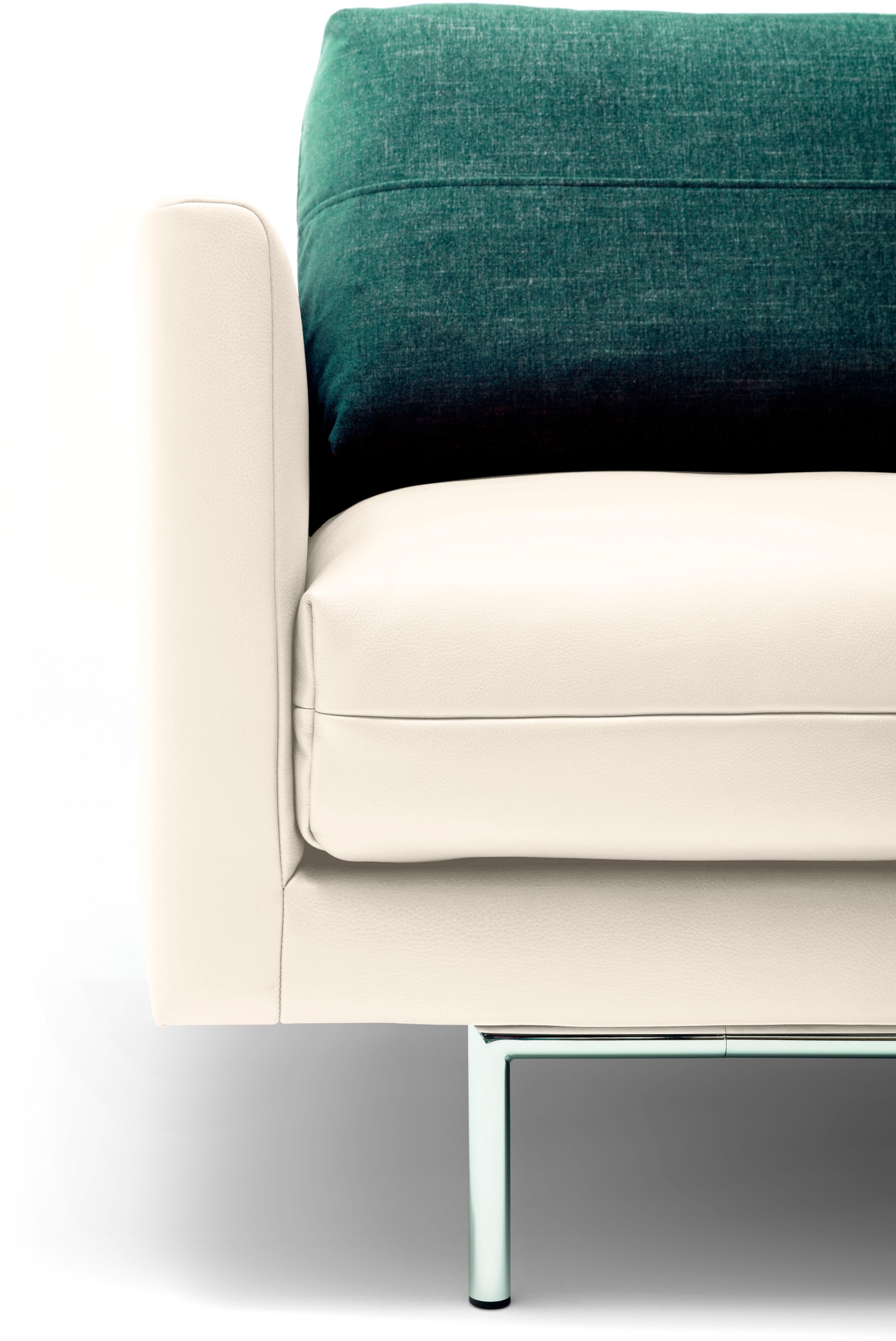 Creation BY ROLF BENZ 4-Sitzer »CR.414, Designsofa, Loungesofa«, Wahlweise aus Leder oder Chenille