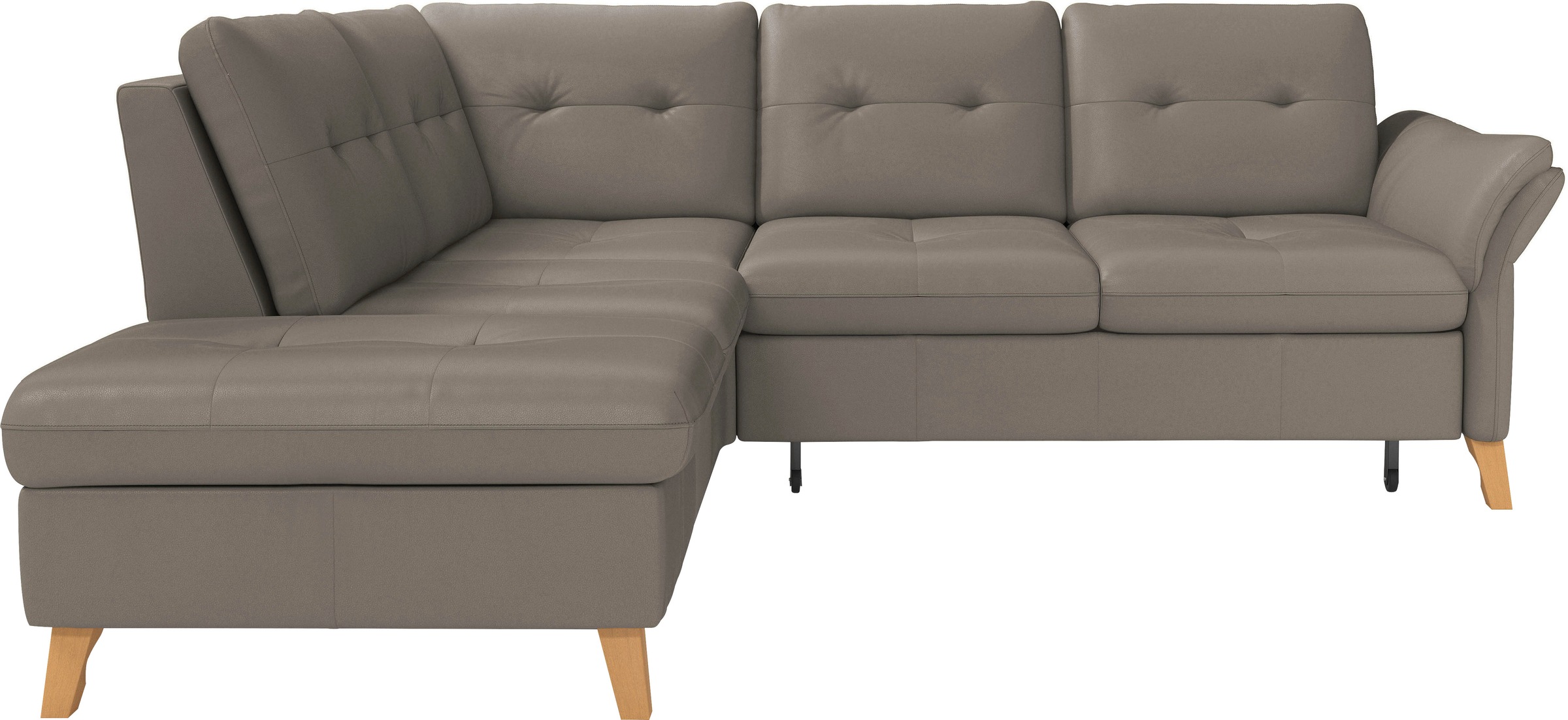 sit&more Ecksofa "Göteborg" inkl. Sitztiefenverstellung, wahlweise mit Bettfunktion & Bettkasten