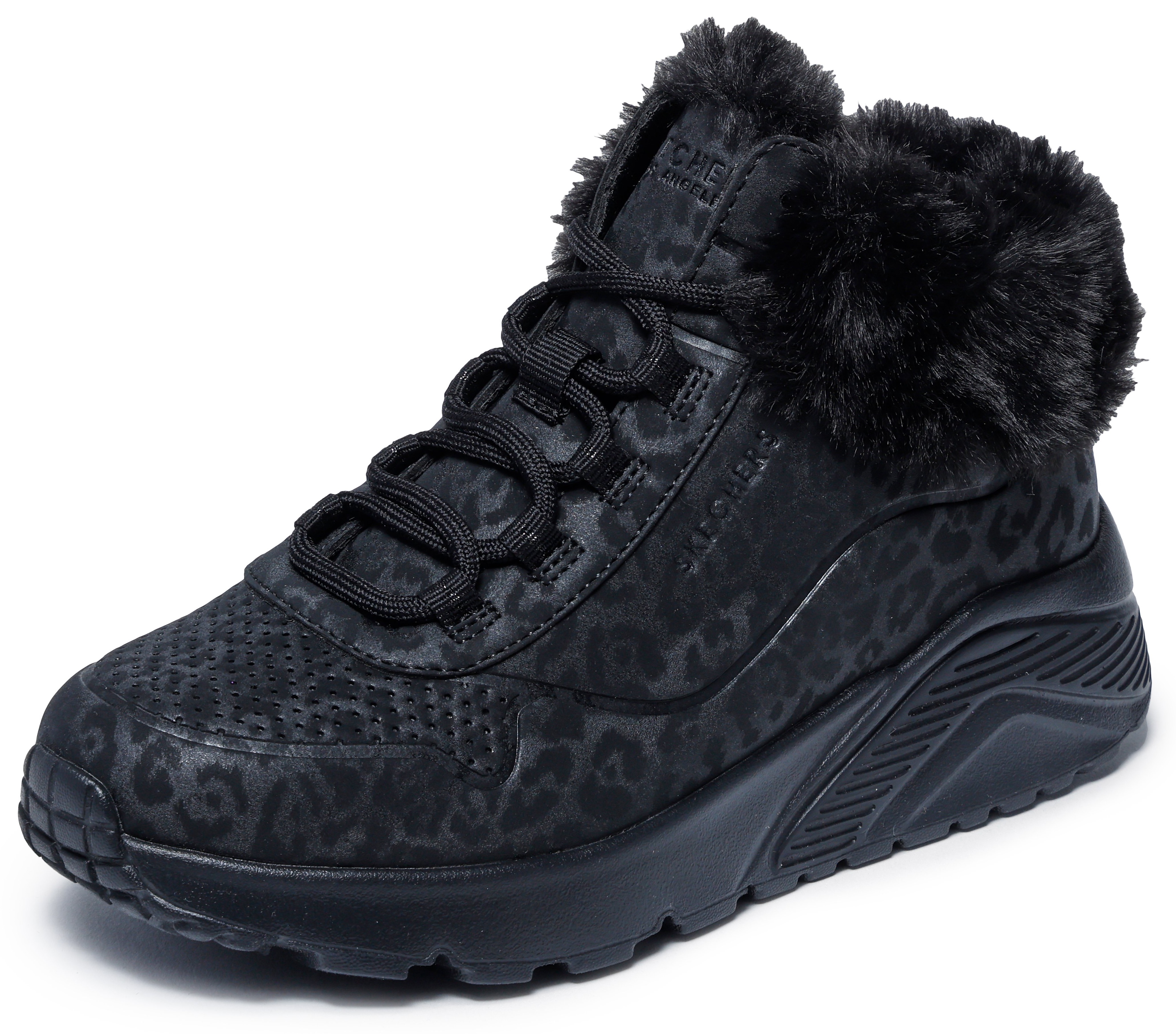 Skechers "UNO LITE" Schnürboots mit Reißverschluss, Größenschablone zum Download