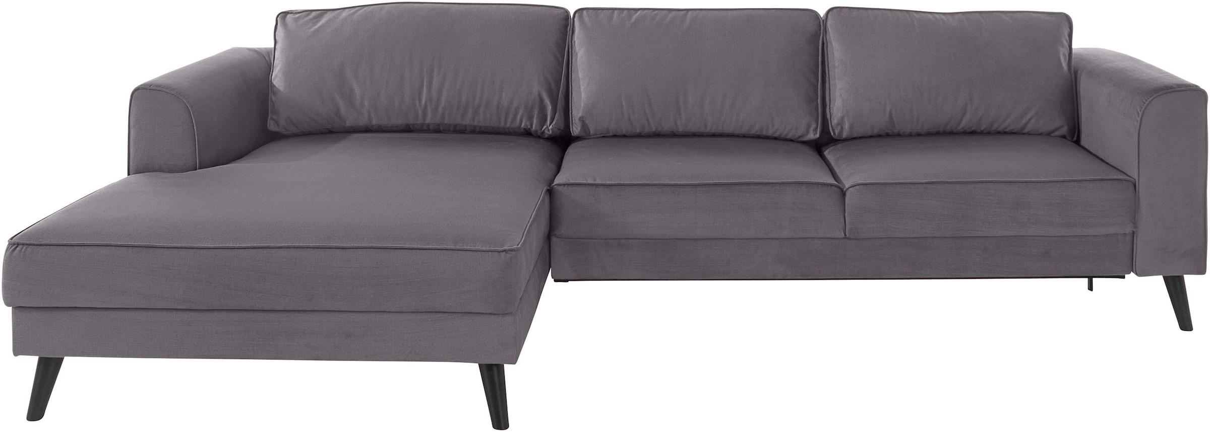 Home affaire Ecksofa "Lumber Jack, elegant und bequem, Breite 280, hoher Fu günstig online kaufen