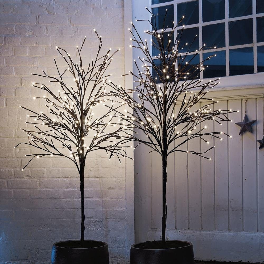 BAUR 125 »Trauerweide«, | aussen Dekolicht Schneider Weihnachtsdeko ca. LED-Baum, cm, 240 LED warmweiß, Höhe flammig-flammig,