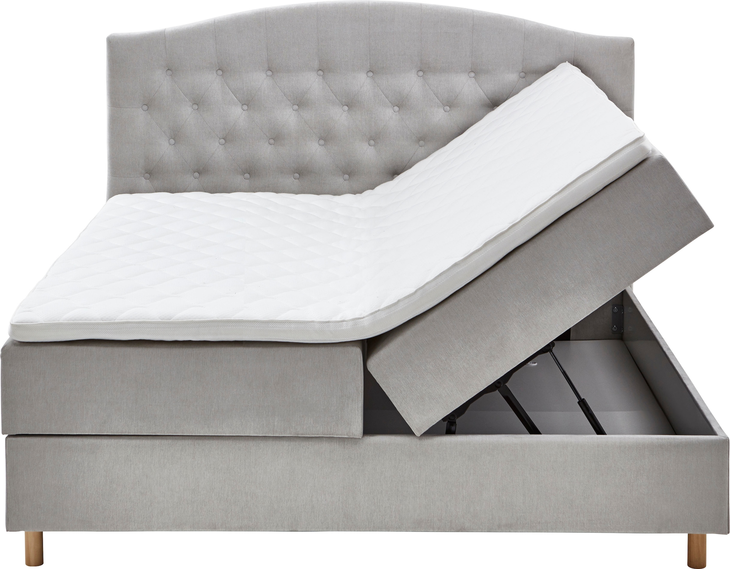 Home affaire Boxbett »Piemont«, mit Bettkasten und Topper