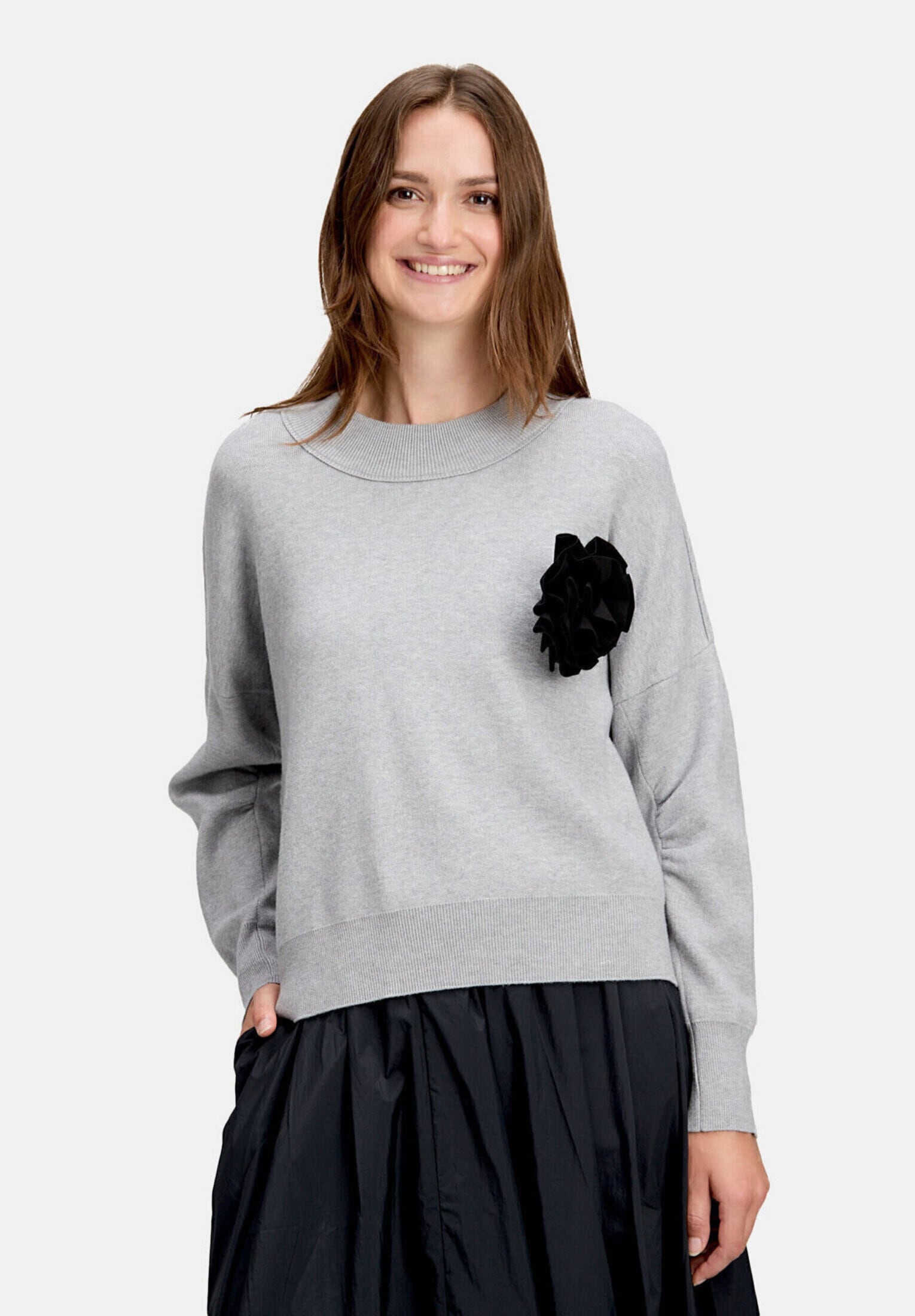 Cartoon Strickpullover »Damen mit Rundhalsausschnitt« 1 Stk.