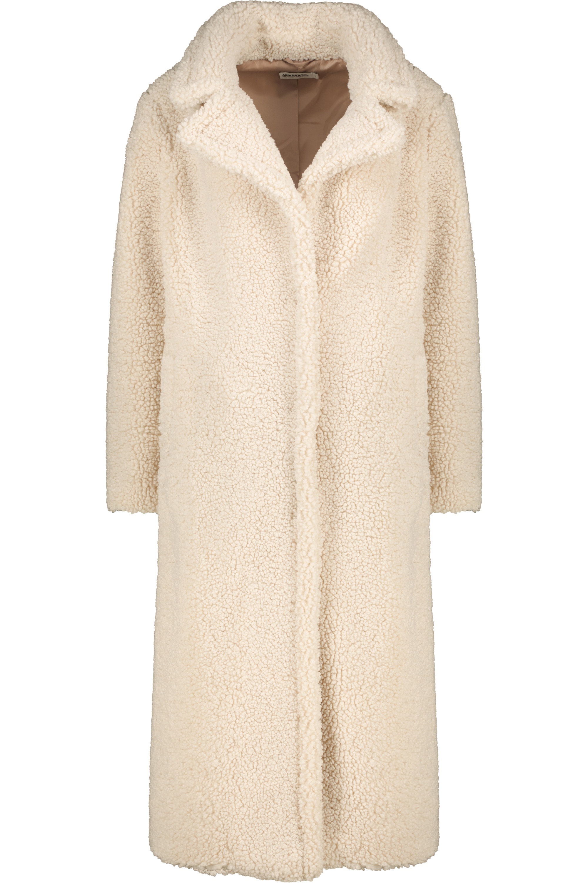 Alife & Kickin Winterjacke "Damen HariAK A Winterjacke, Jacke" Kuscheliger langer Teddy Wintermantel in lässiger Schnittform