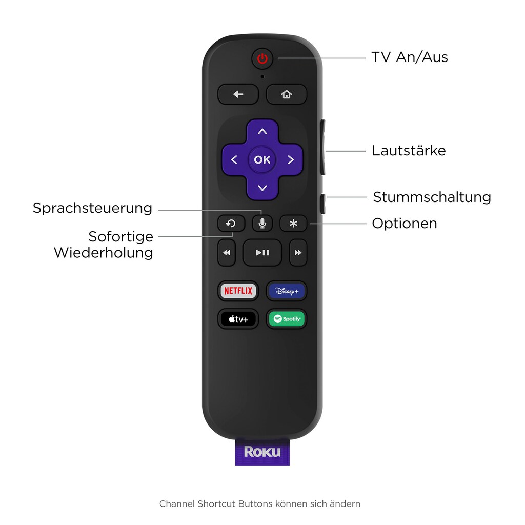 ROKU Streaming-Box »Streambar HD/4K/HDR«