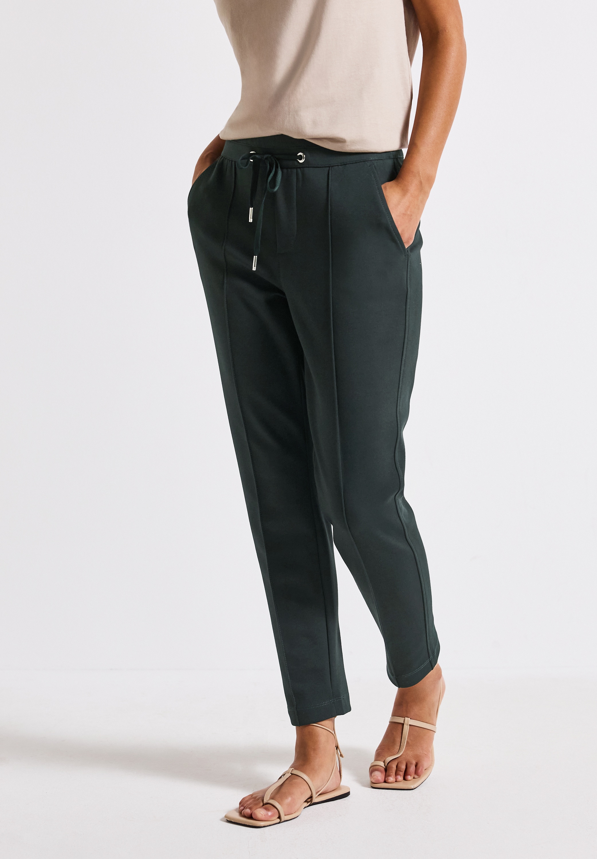 STREET ONE Jogger Pants, Middle Waist günstig online kaufen
