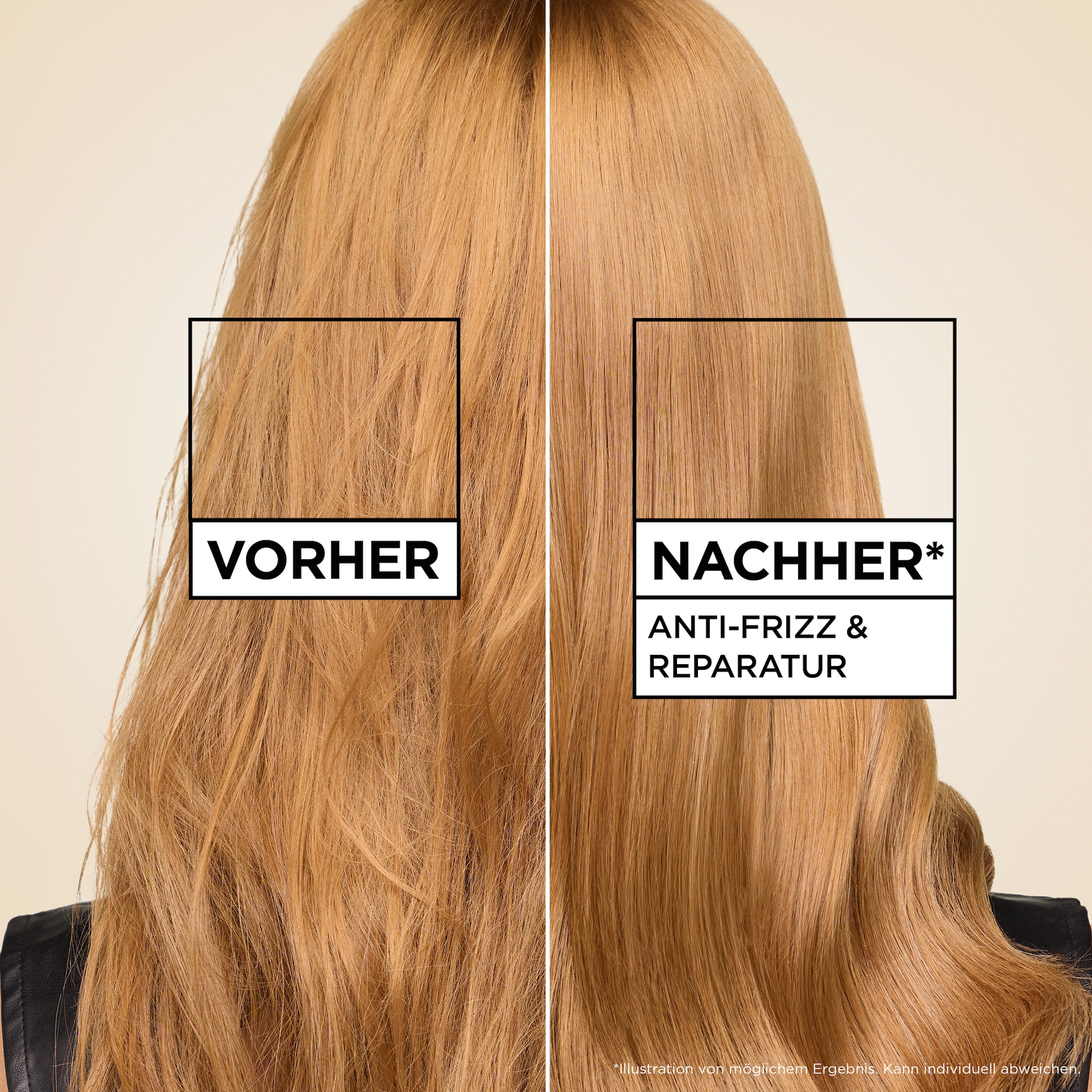 GARNIER Haarmousse »Garnier Wahre Schätze 2-in-1 Pflege & Styling Honig Schätze« für strapaziertes und brüchiges Haar, leichte Creme-Textur