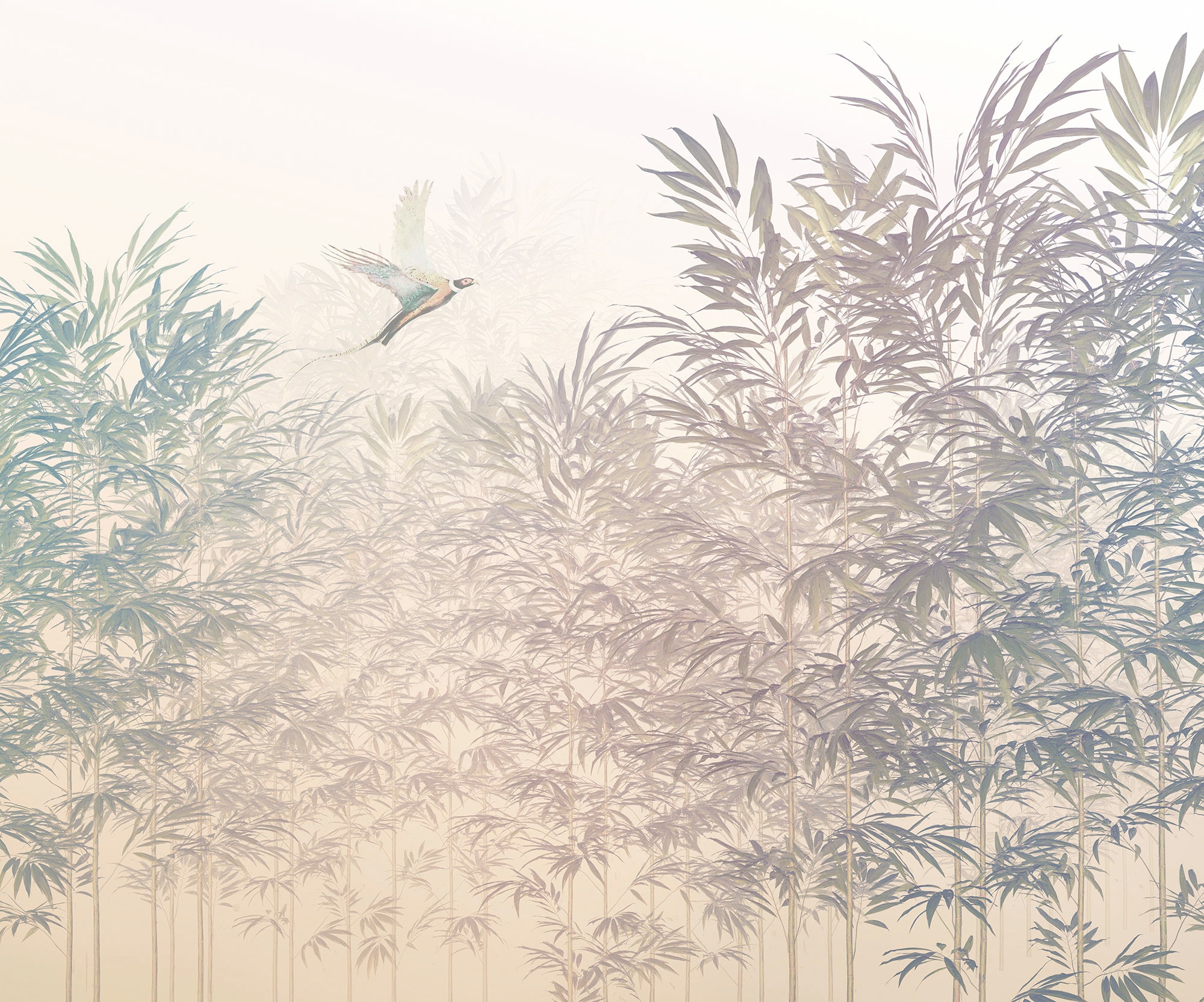 Komar Vliestapete "Bamboo Paradise", 300x250 cm (Breite x Höhe)