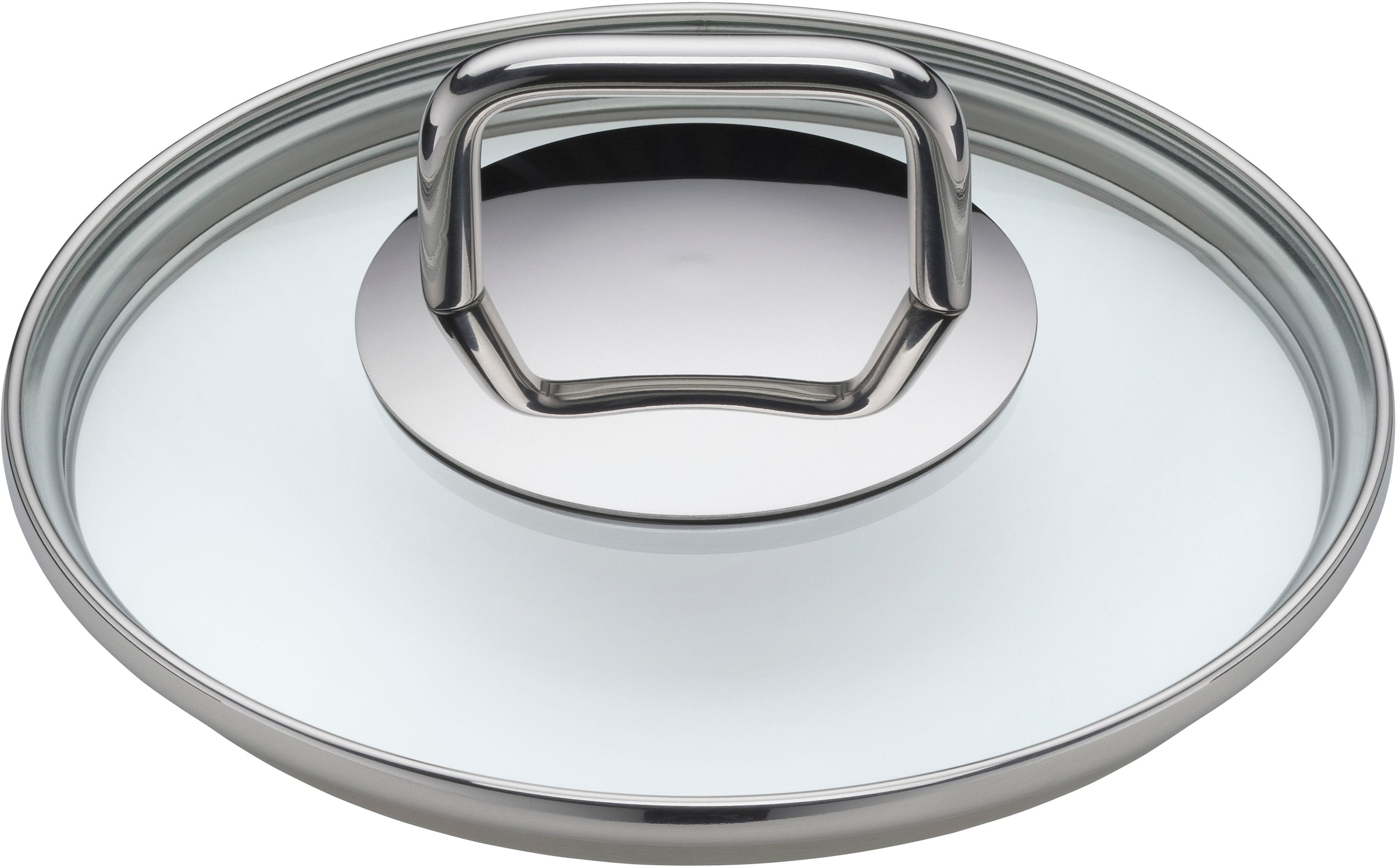 Silit Kochtopf »Extra Cook, mit Glasdeckel«, Edelstahl 18/10, (2 tlg.), SiliTherm Universalboden, induktionsgeeignet, spülmaschinengeeignet
