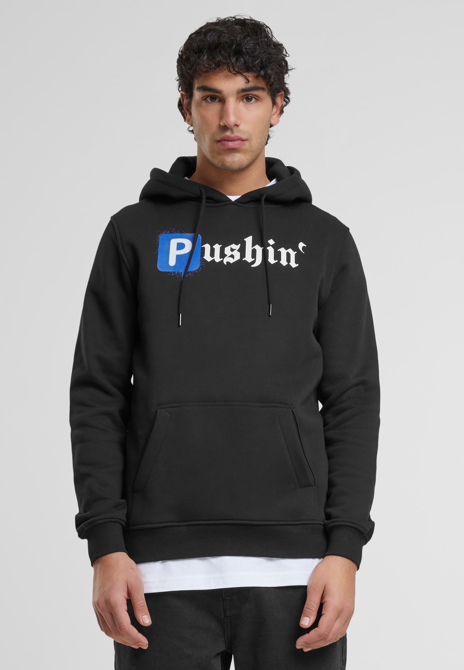 MisterTee Kapuzensweatshirt »MisterTee Herren Pushin P Hoody«, (1 tlg.)