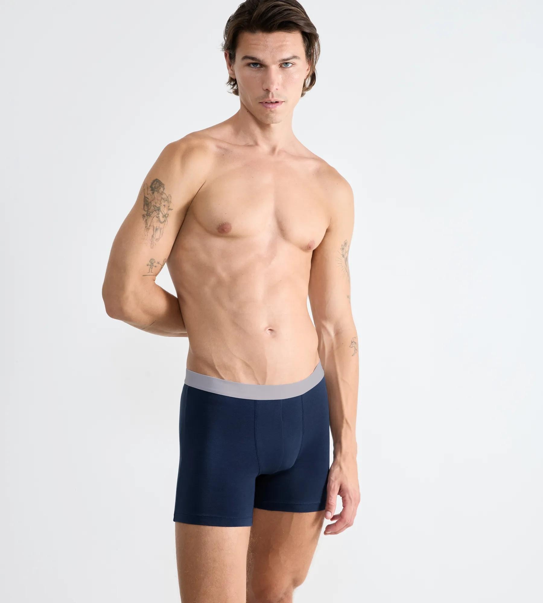 sloggi Boxer »Men GO ABC 2.0« 2er Pack,  längeres Bein, Baumwollmix, weich, elastischer Bund