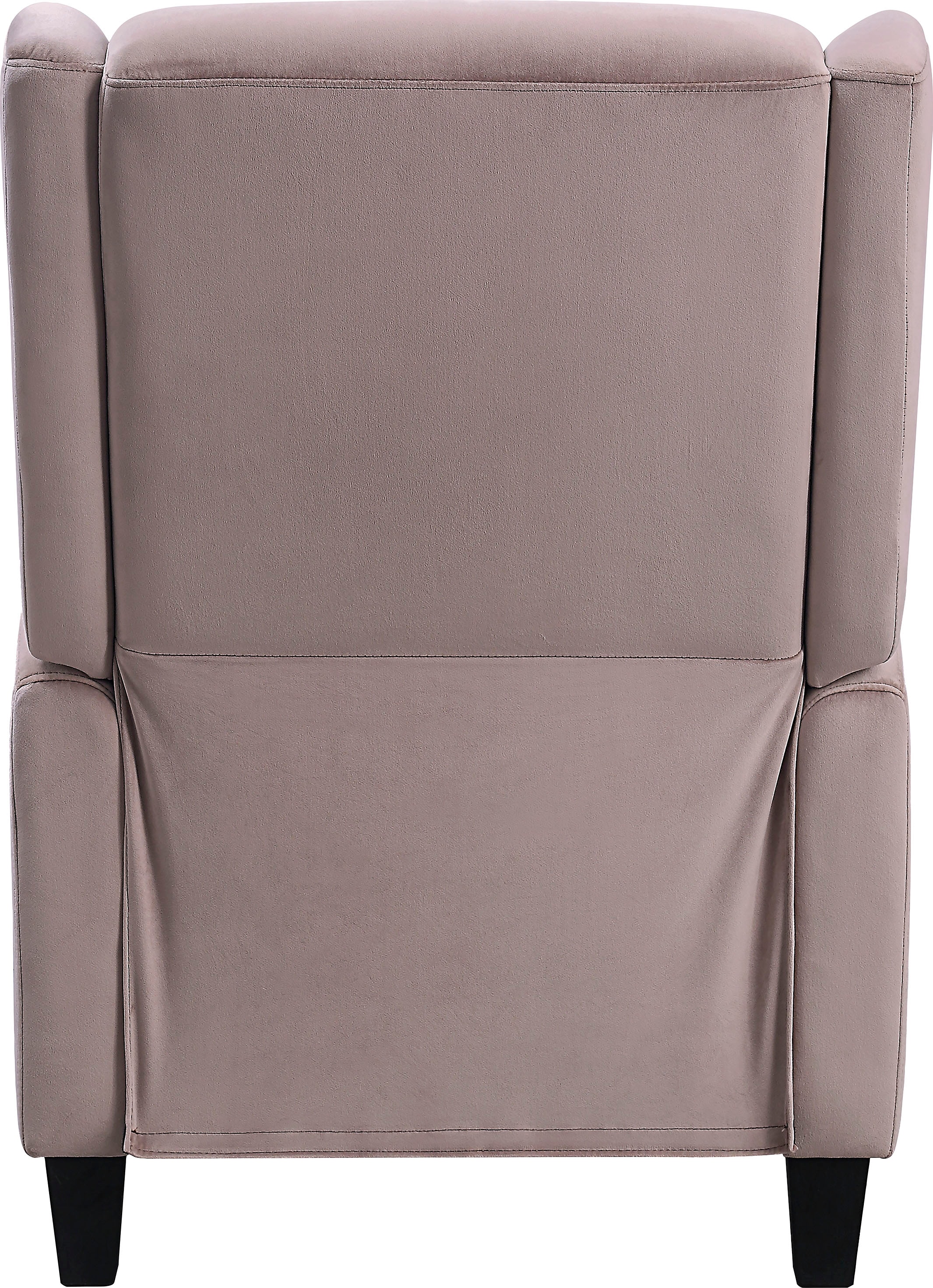 ATLANTIC home collection TV-Sessel »Timo«, klassischer Ohrensessel mit Relaxfunktion und praktischer Seitentasche