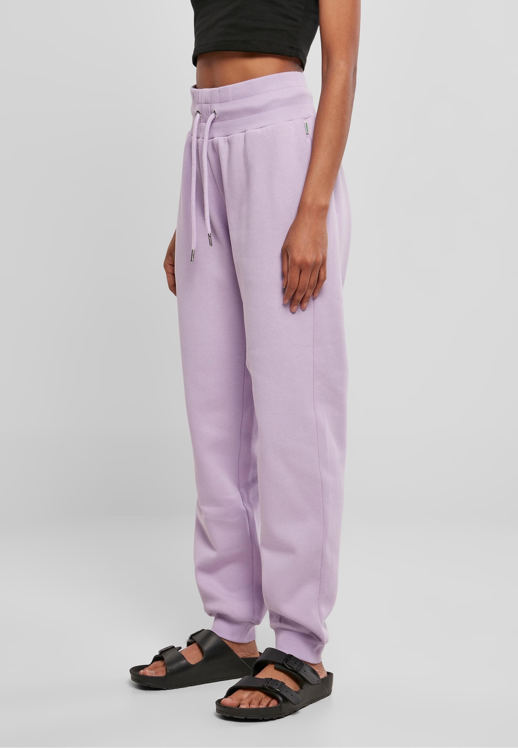 URBAN CLASSICS Jogginghose »Urban Classics Damen Ladies Organic High Waist Sweat Pants«, (1 tlg.)