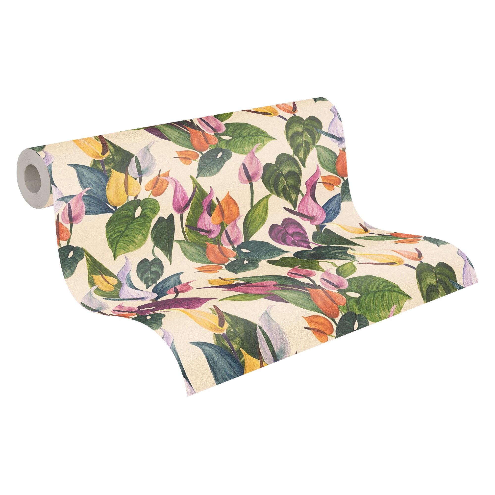 living walls Vliestapete »Karierte Tapete Wasserfarbenoptik Bunt Vlies« matt glatt