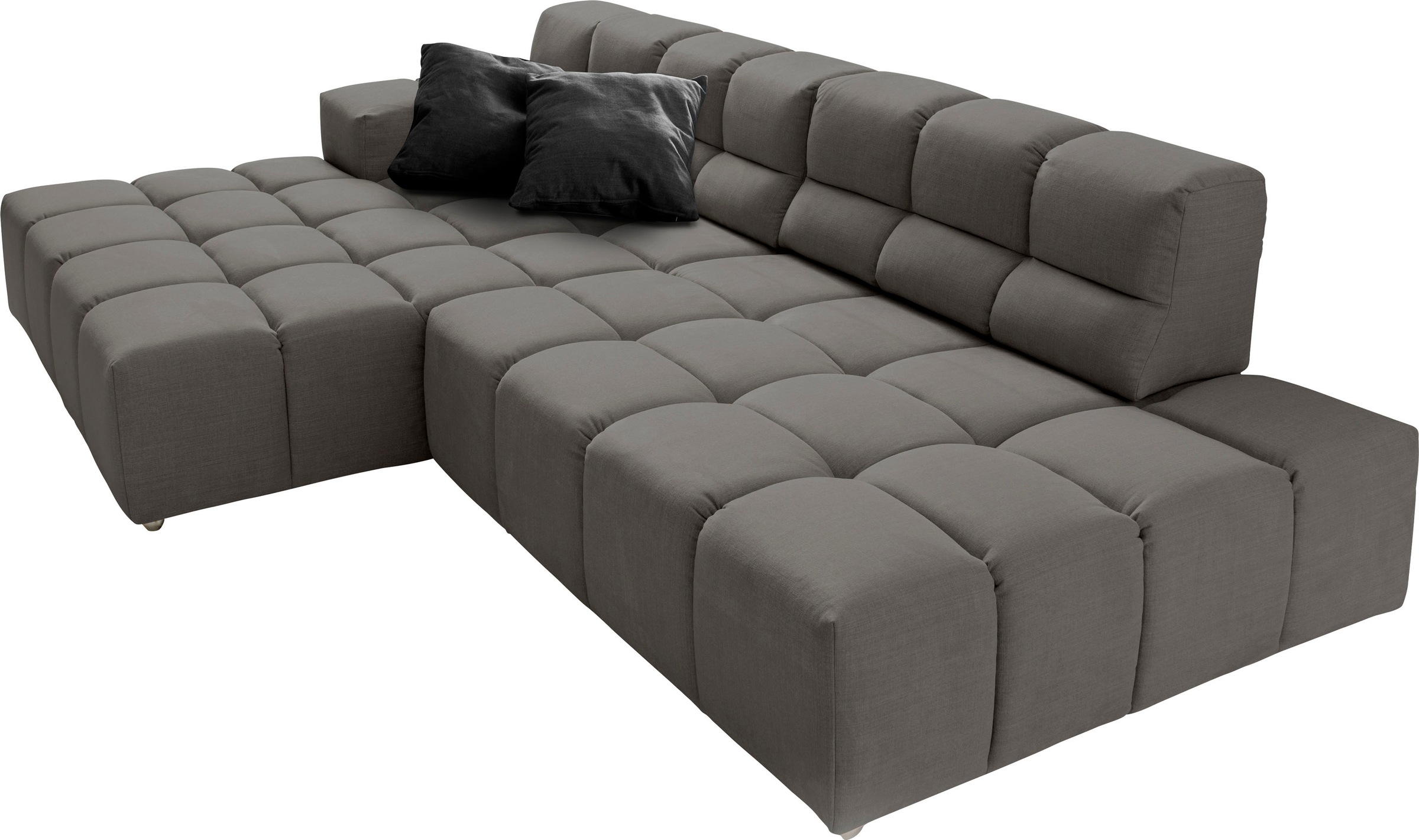 Thumbnail - designwerk Ecksofa "Temple L-Form, tolles Designsofa", mit Sitztiefenverstellung