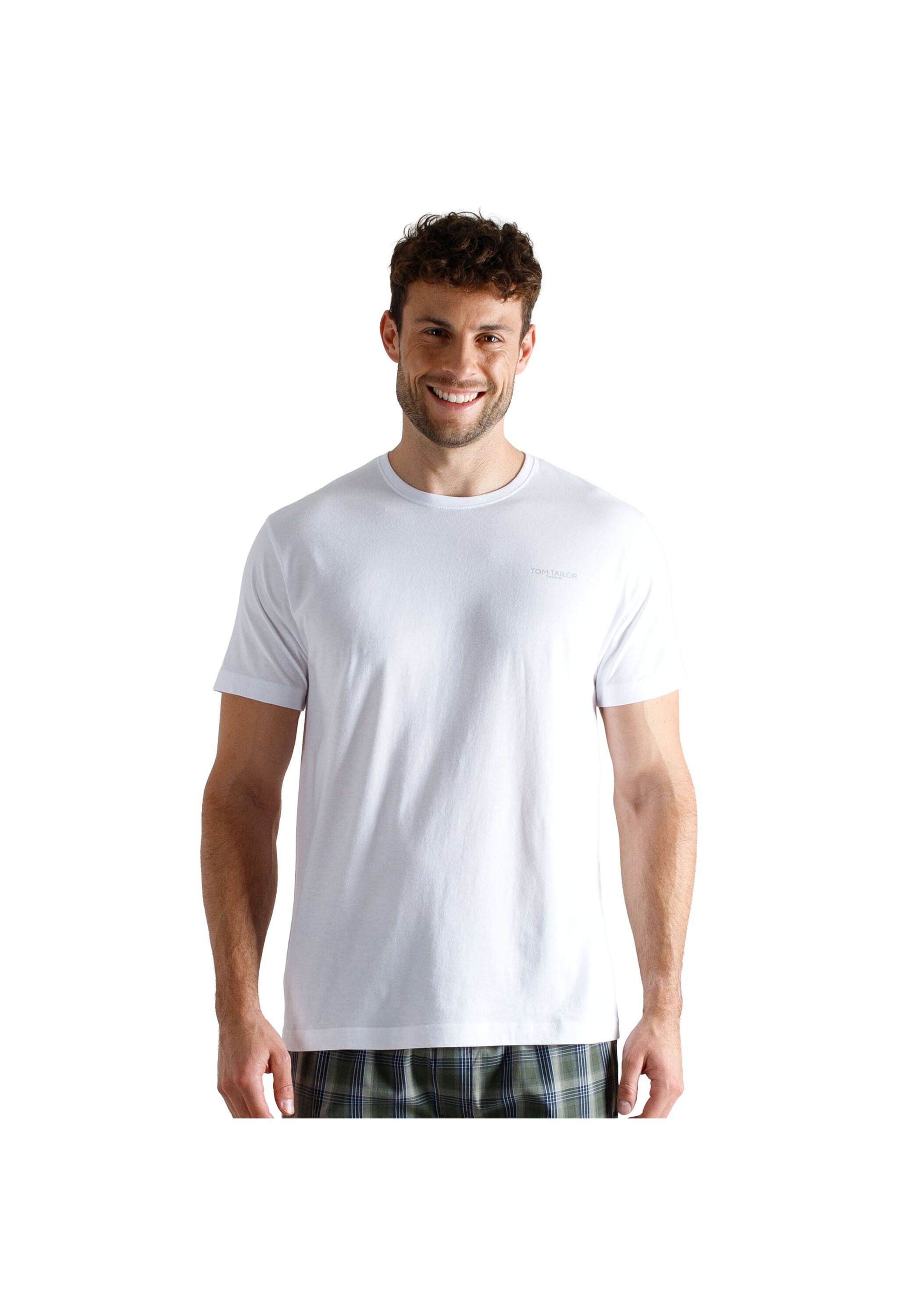 TOM TAILOR T-Shirt "T-Shirt Shirt 1/2 Rundhals 3P 3er Pack" 3 günstig online kaufen