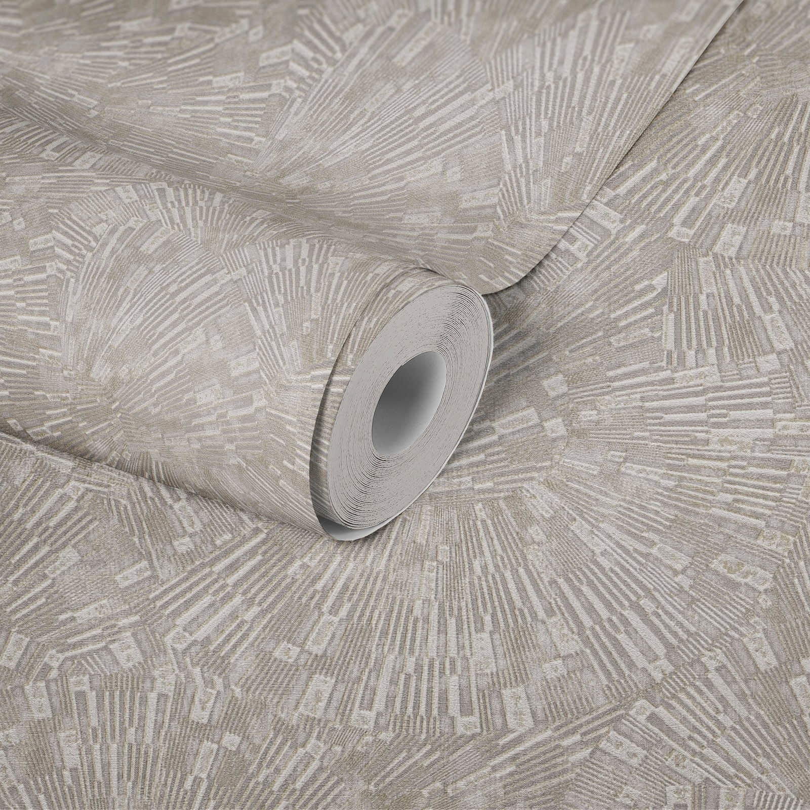 living walls Vliestapete »Titanium« Motiv | abstrakt | gemustert leicht strukturiert Moderne Tapete 3D Effekt Tapeten Wohnzimmer Schlafzimmer Küche modern