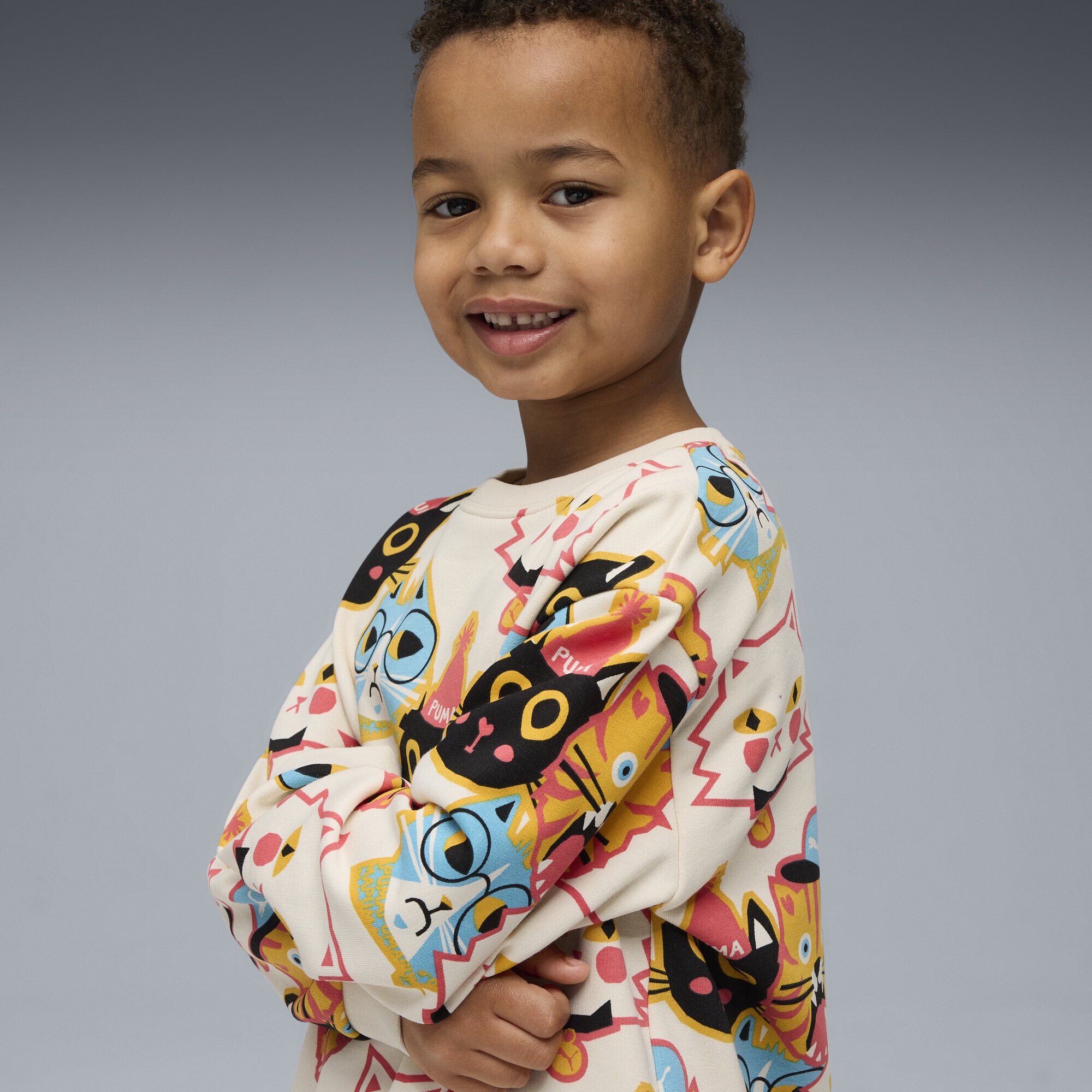 Thumbnail - PUMA Sweatshirt "Moody Cat Sweatshirt Kinder"