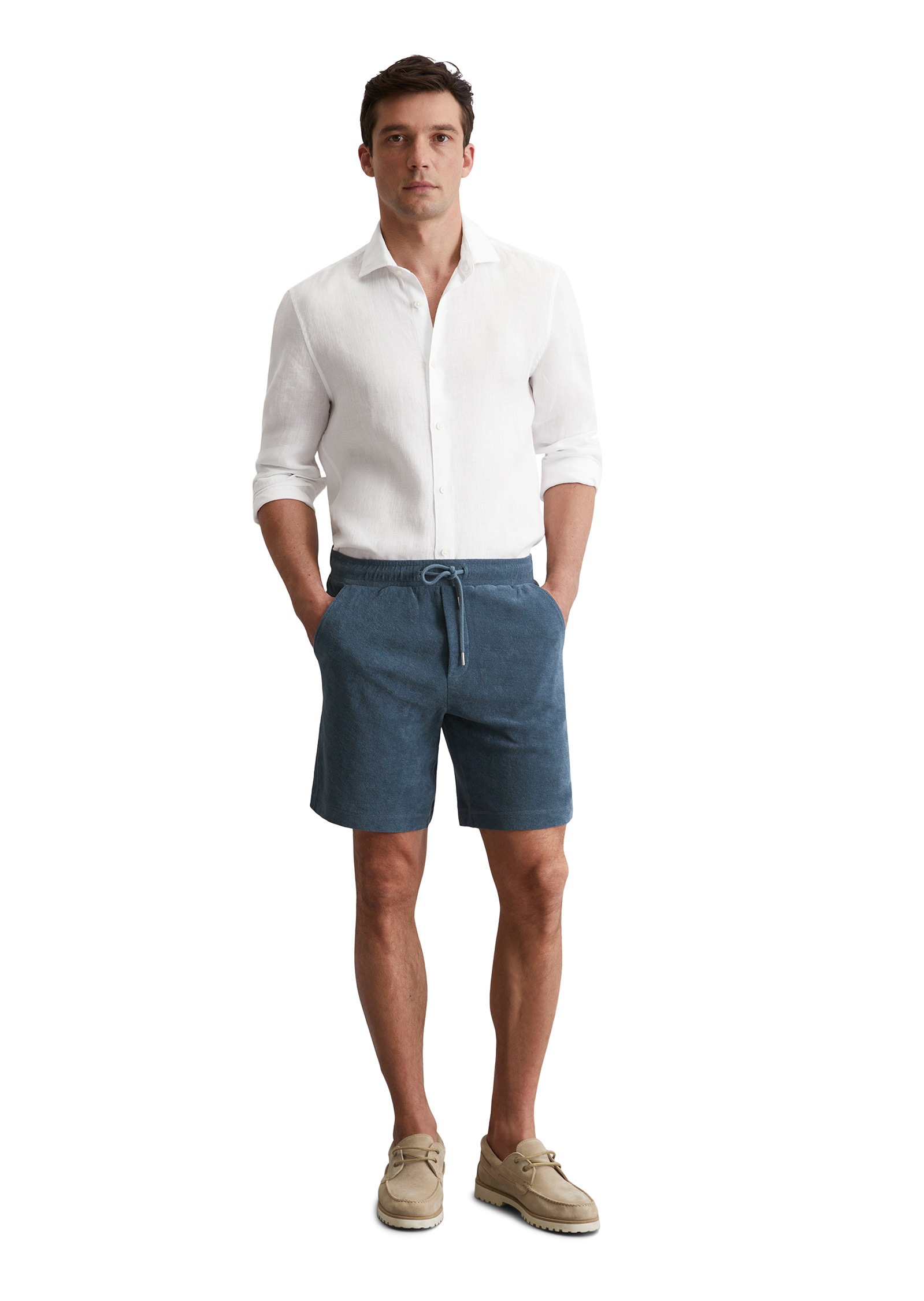 Marc O'Polo Shorts »aus Bio-Baumwoll-Frottee«