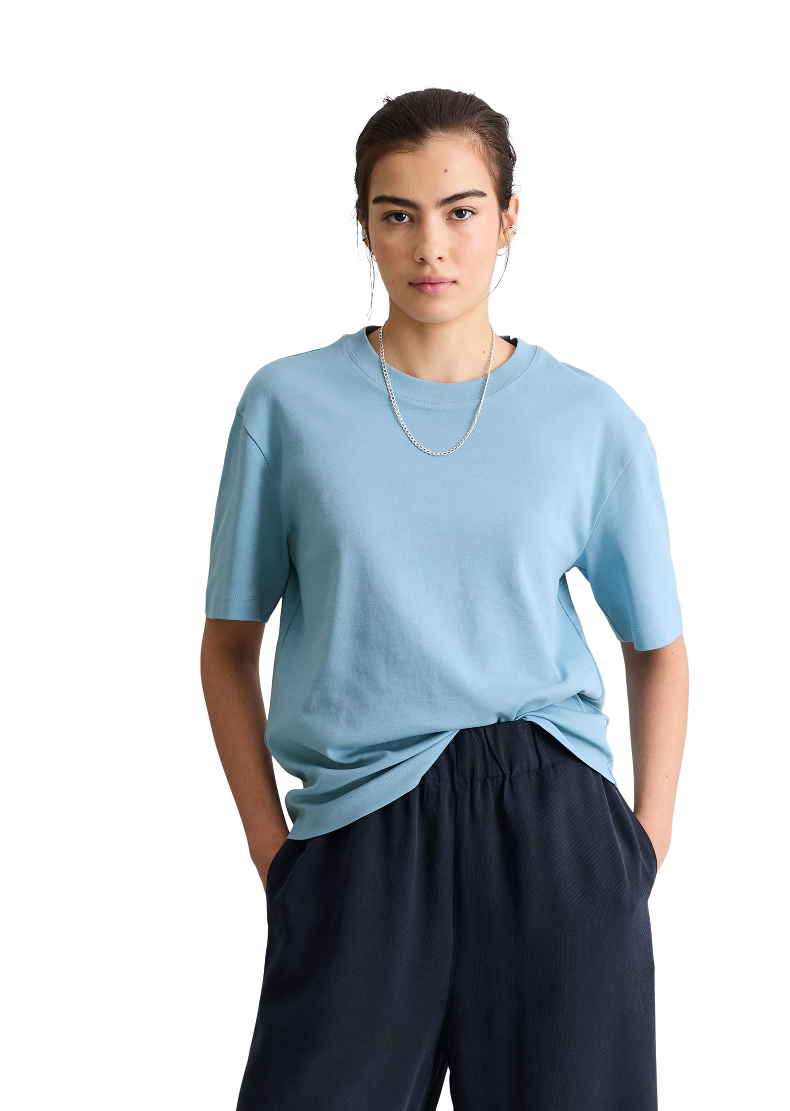Marc OPolo DENIM T-Shirt "aus Interlock-Jersey"
