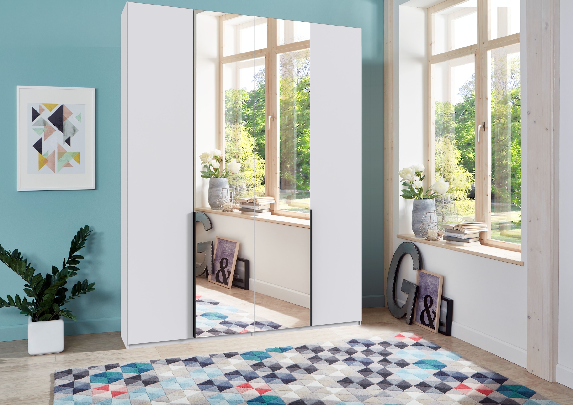 Wimex Kleiderschrank "Mugano, in 5 Breiten und 2 Höhen, Made in Germany", ( günstig online kaufen