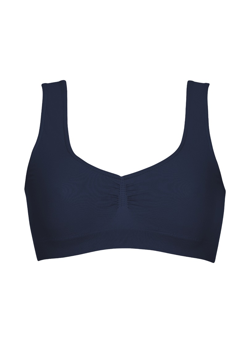 Trigema Bügelloser BH »TRIGEMA Bustier aus Polyamid/Elastan« 1