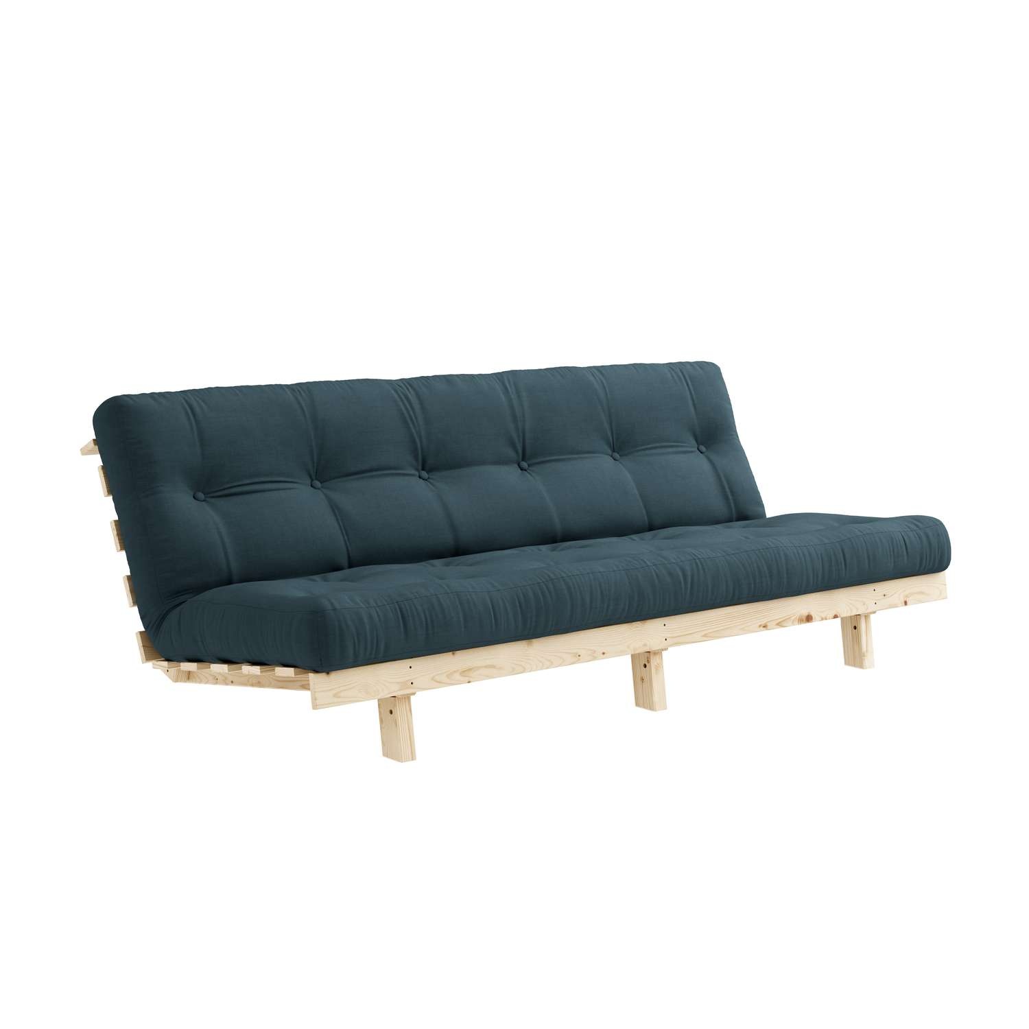 Karup Design Schlafsofa »Lean 200 Schlafsofa, Gästebett, Sofa mit Futonmatratze«, (2 St.), Inkl. Futonmatratze, Liegefläche 130x200 cm, FSC® zertifizierte Kiefer