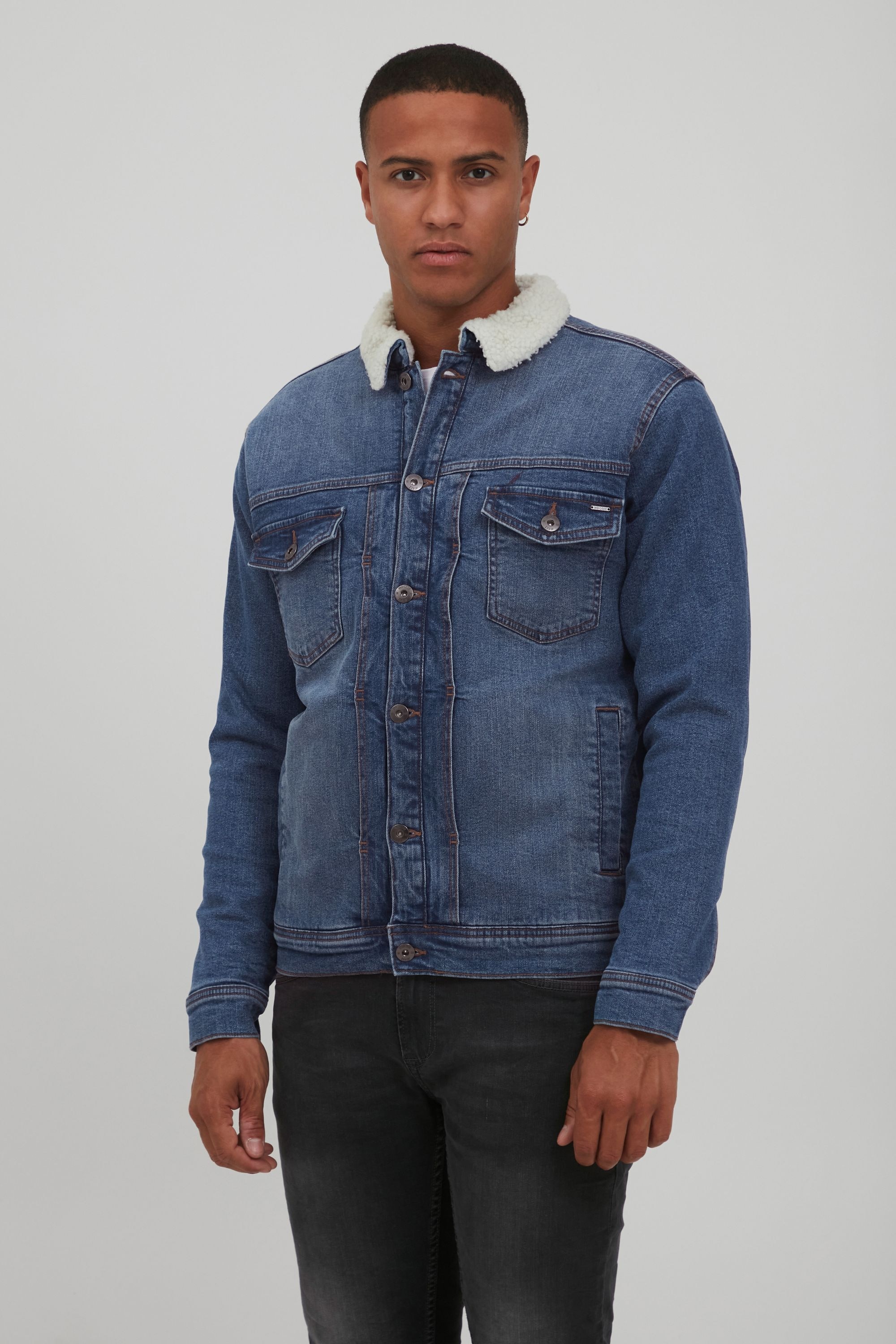 Indicode Jeansjacke »Jeansjacke IDBetlic«, ohne Kapuze