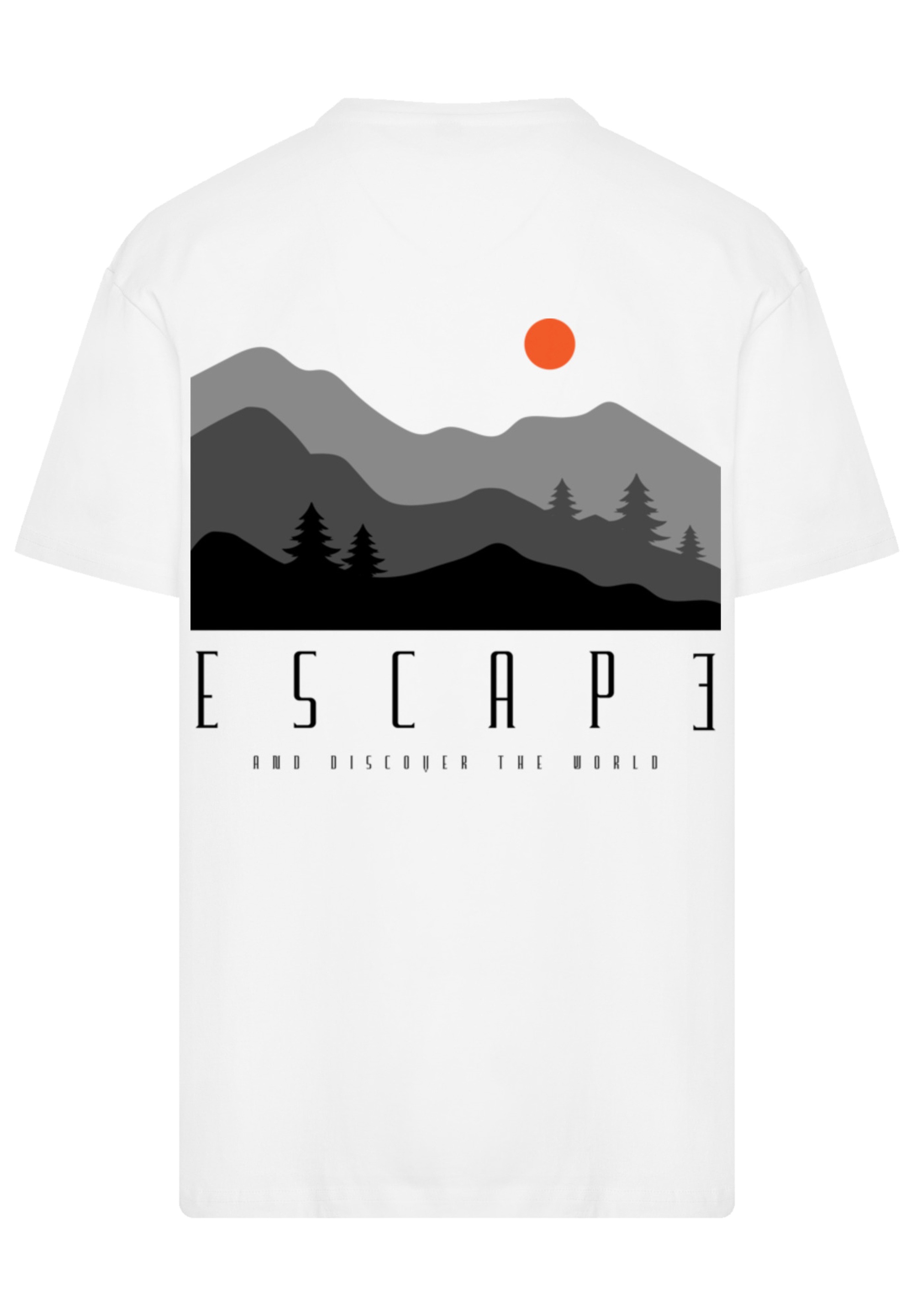 F4NT4STIC T-Shirt »Oversize Escape Discover the World Forest«, Discover the World
