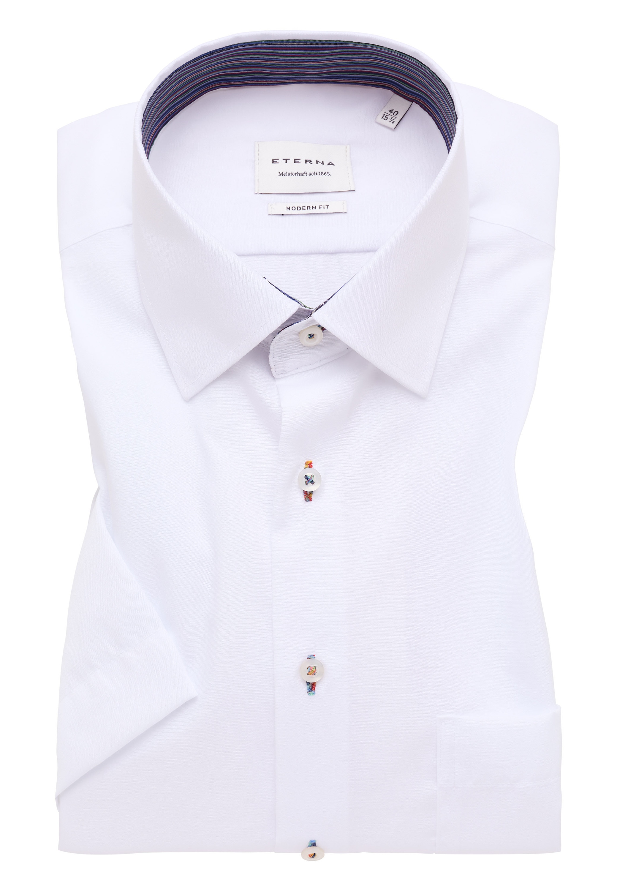 Eterna Kurzarmhemd »MODERN FIT«, NON IRON (bügelfrei)