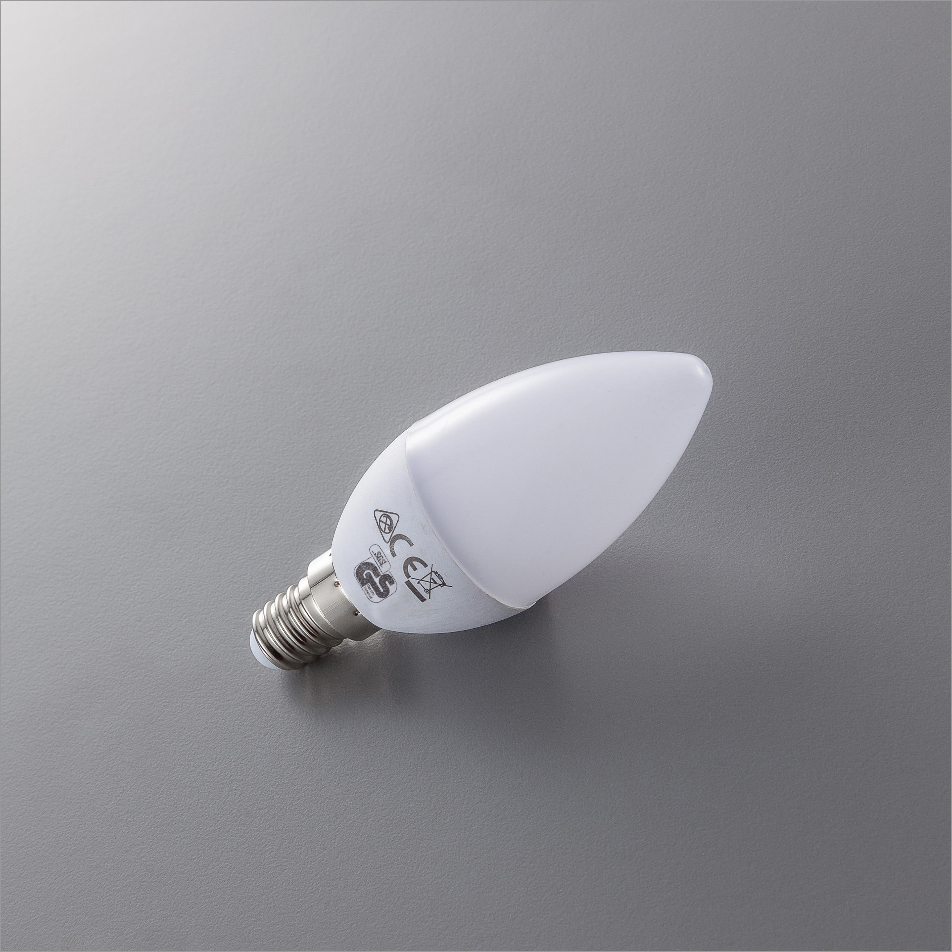 E14, 3.000 B.K.Licht 5 LED-Leuchtmittel, Glühbirne BAUR Watt 470 5 bestellen LED-Lampe St., Lumen Warmweiß, Kelvin | Energiesparlampe