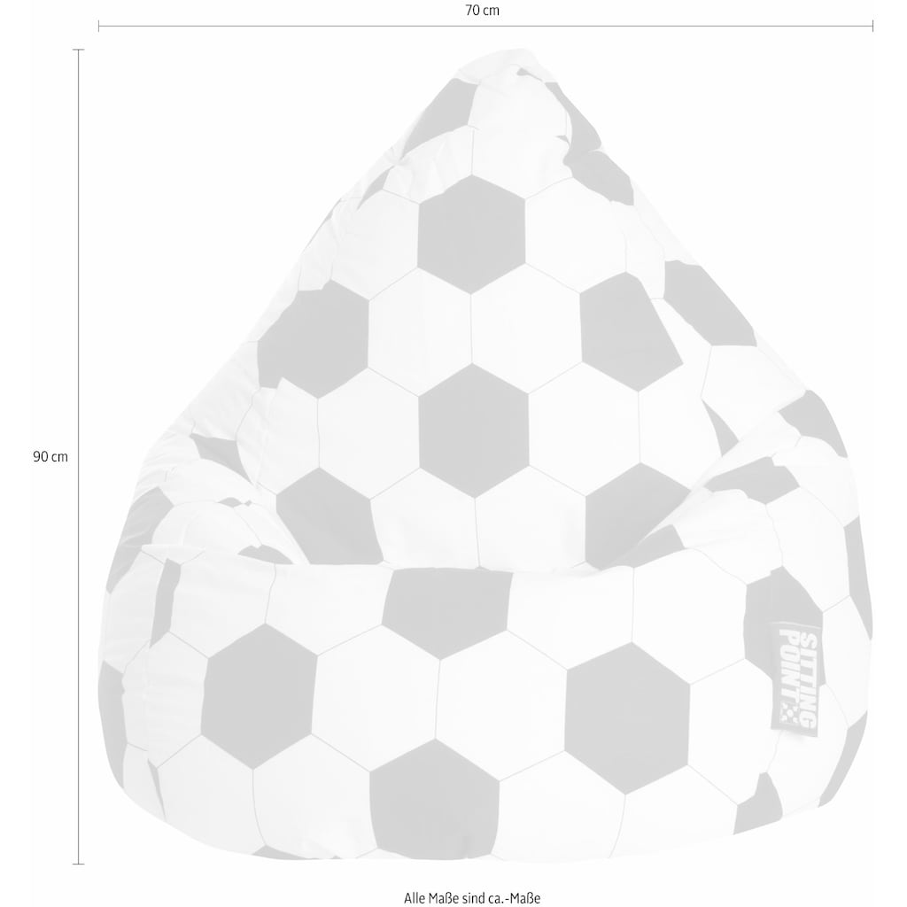 Sitting Point Sitzsack »Fussball L«