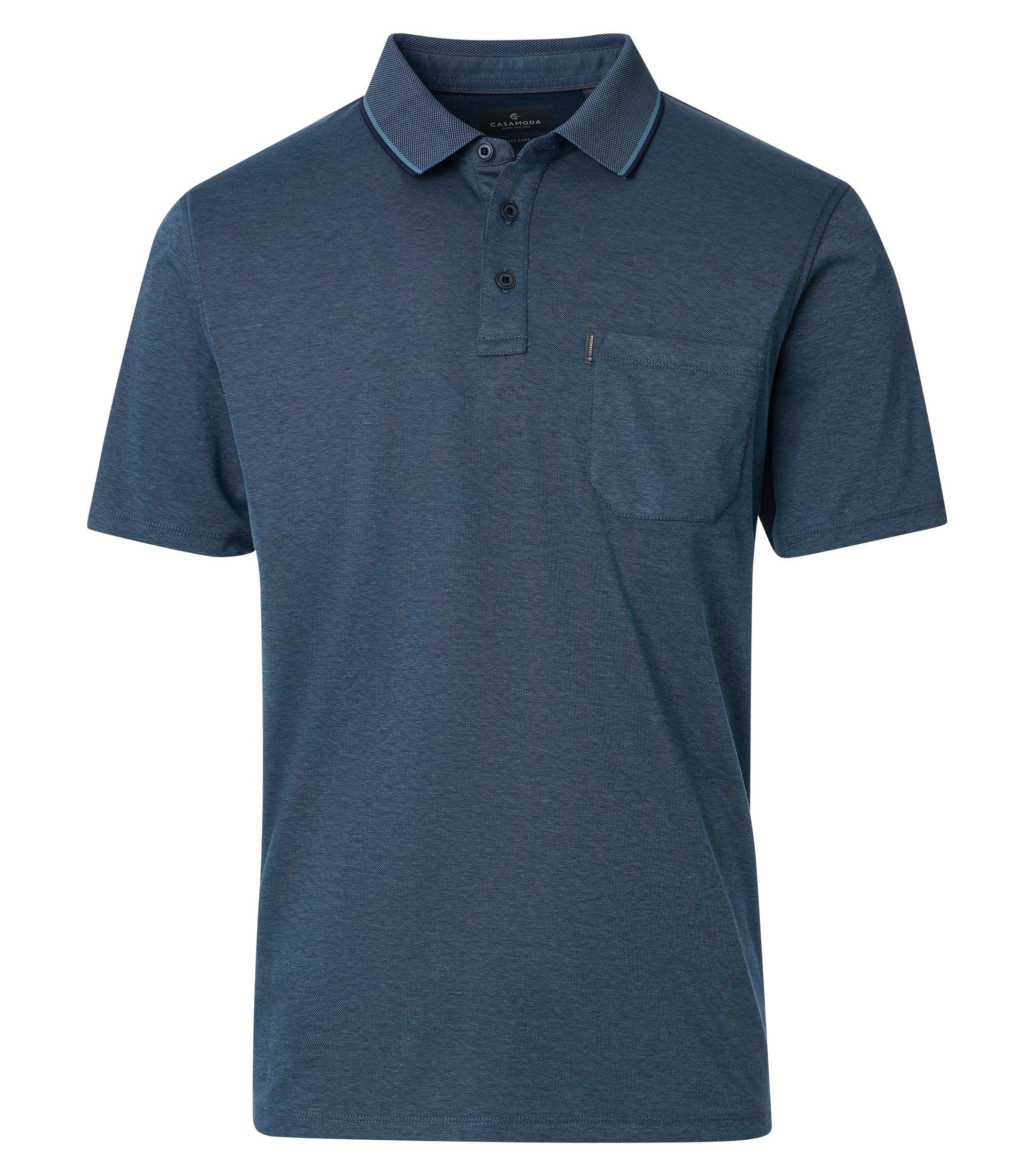 CASAMODA "CASAMODA Polo-Shirt uni" günstig online kaufen