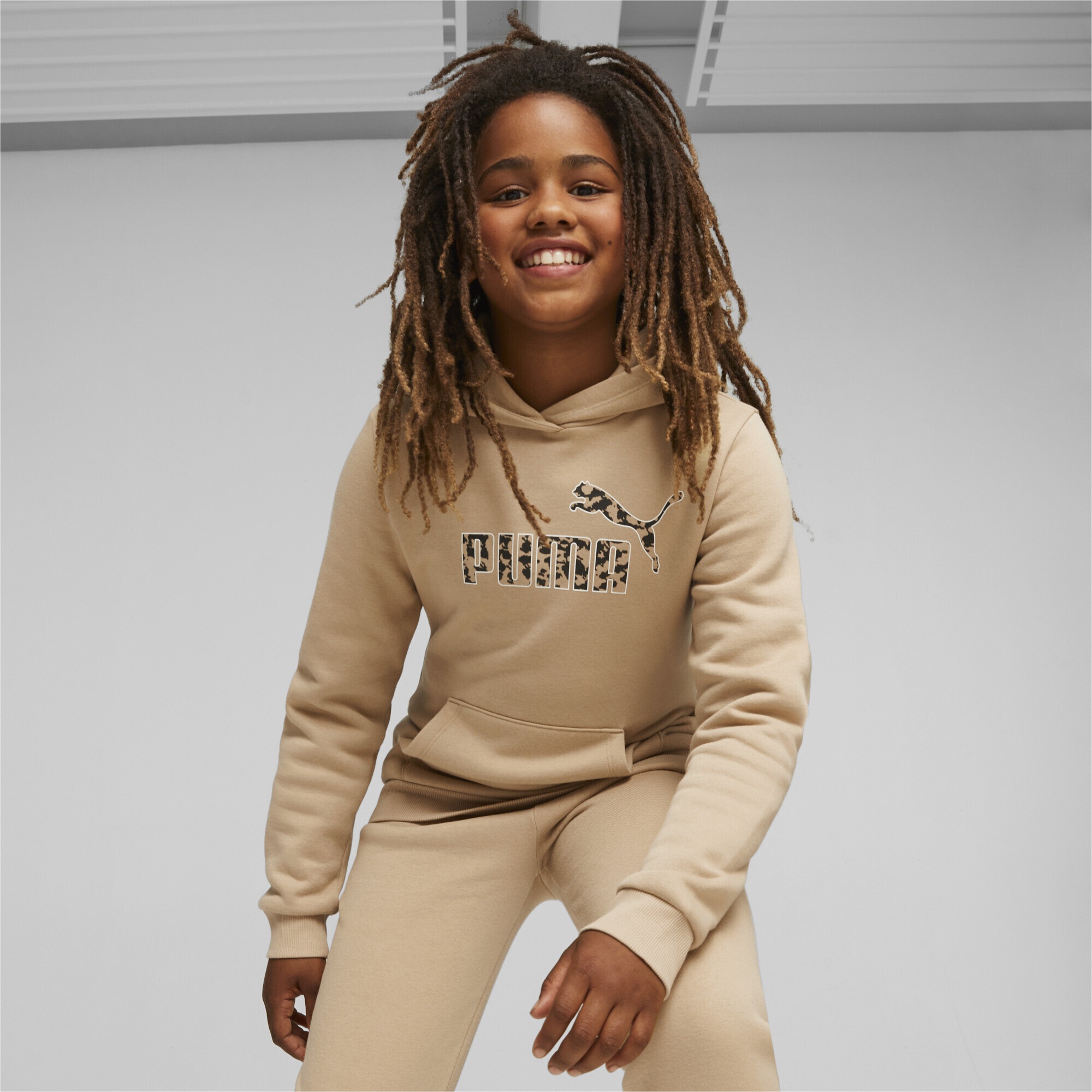 PUMA Sweatshirt »ESS+ ANIMAL Hoodie Mädchen«