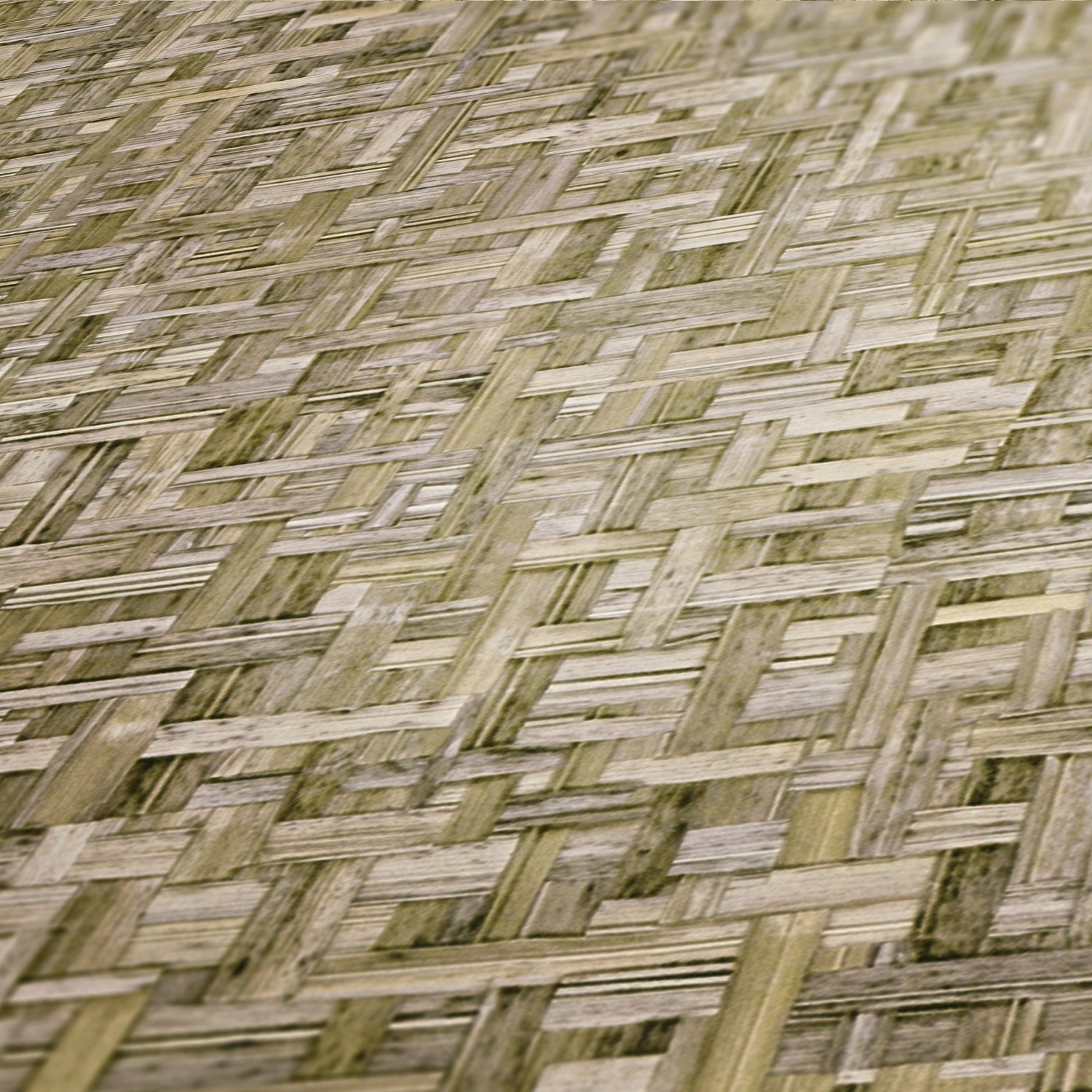 Architects Paper Vliestapete »Jungle Chic«, Flechtoptik-gemustert-Motiv, Tapete Holzoptik Tapeten Wohnzimmer Schlafzimmer Küche Flur Design