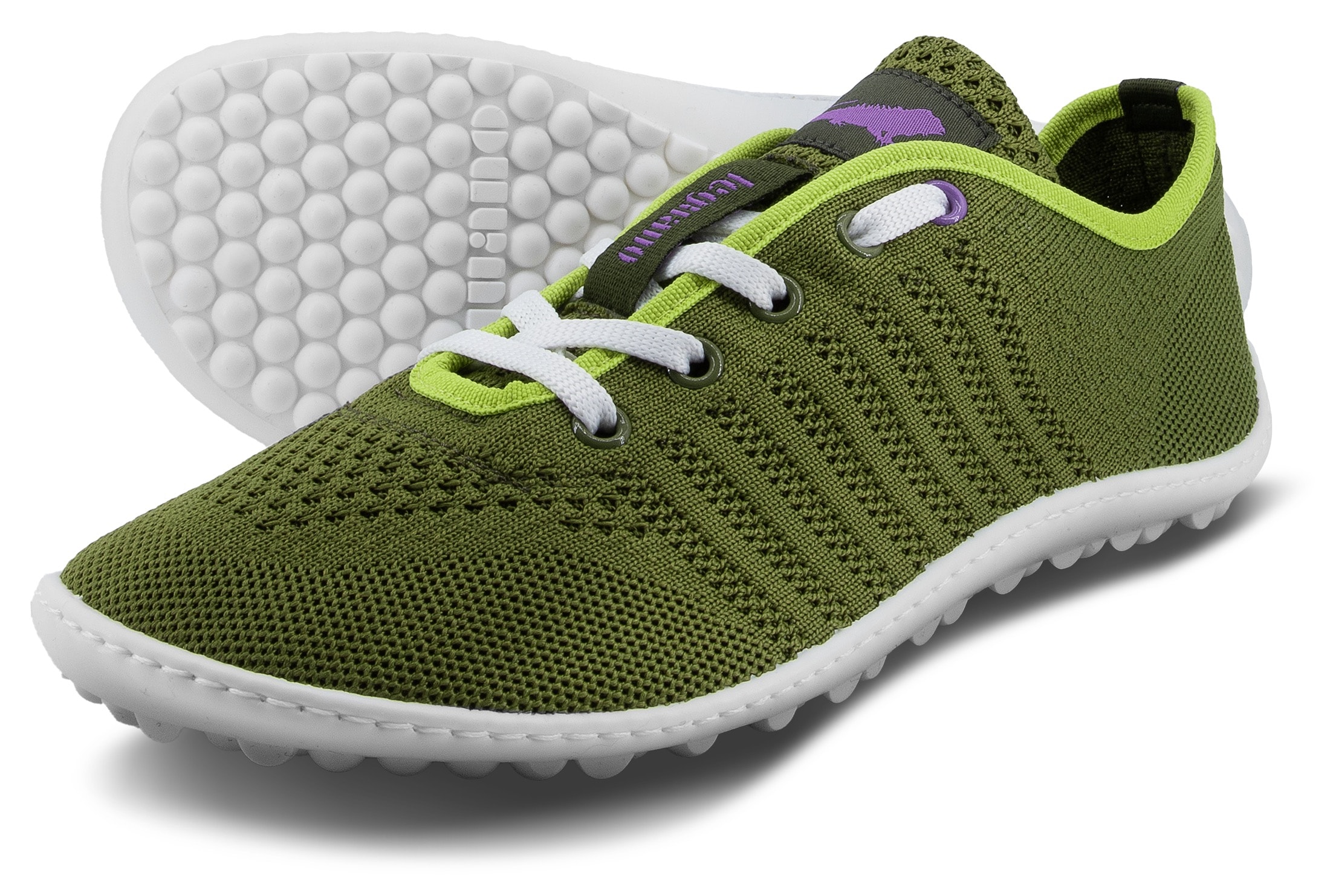 Leguano Barfußschuh "GO", Freizeitschuh, Halbschuh, Schnürer mit 360 Grad H günstig online kaufen